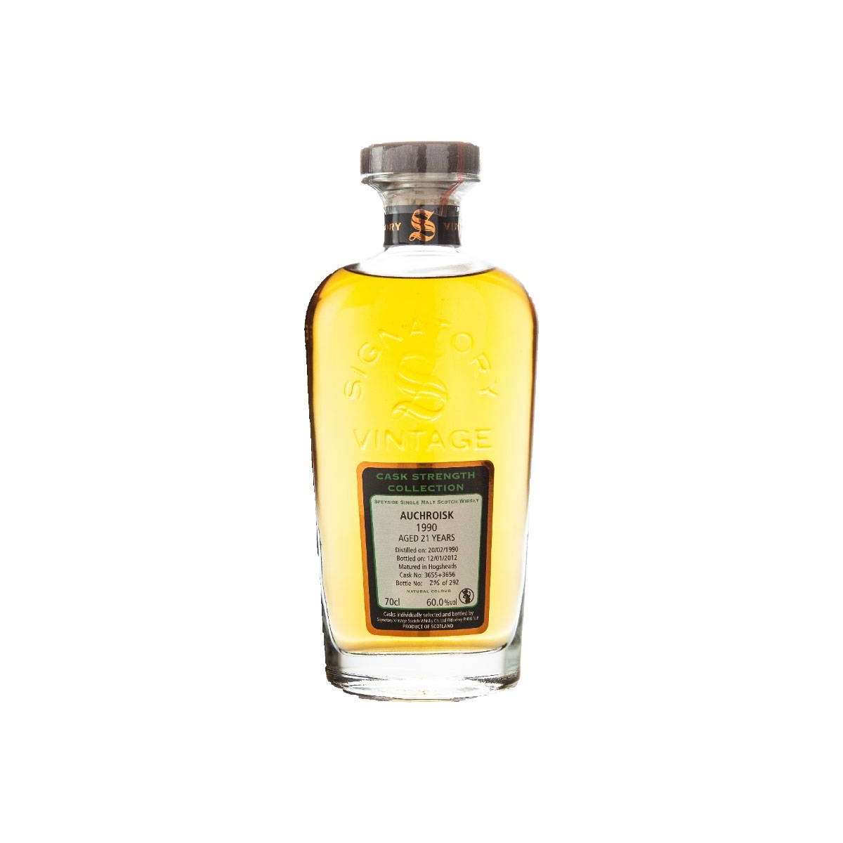 Auchroisk Cask Strength Collection 1990 21 Years Single Malt Whisky