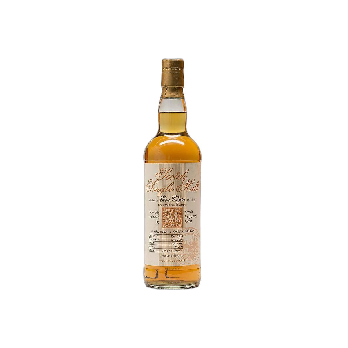 Glen Elgin 1980 26 Years Single Malt Whisky