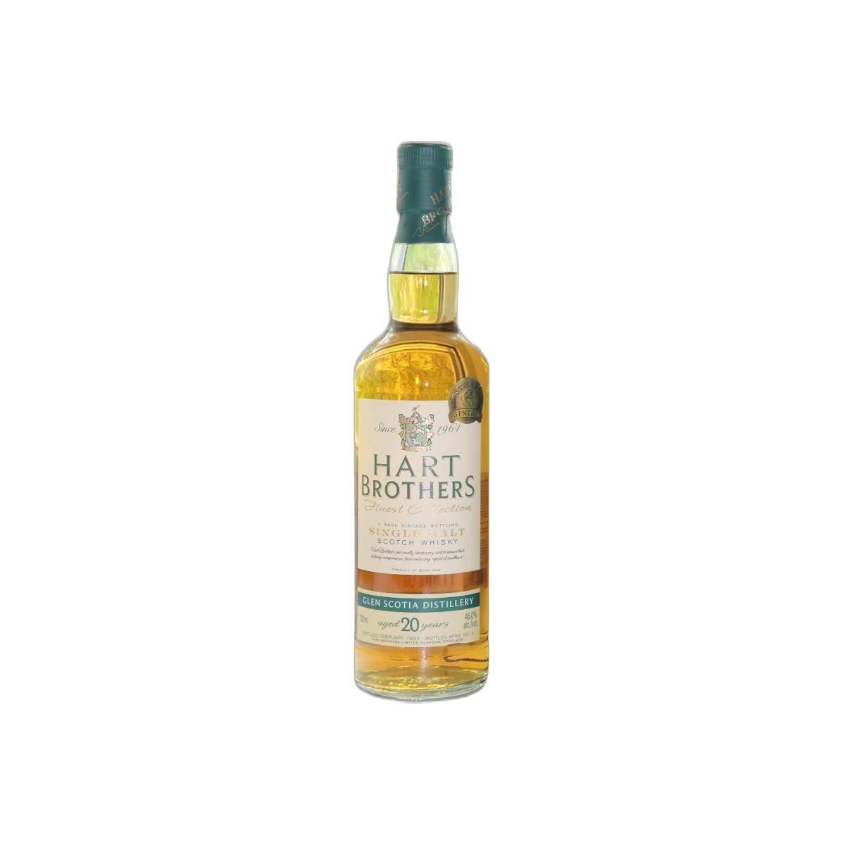 Glen Scotia Finest Collection 1992 20 Years Single Malt Whisky