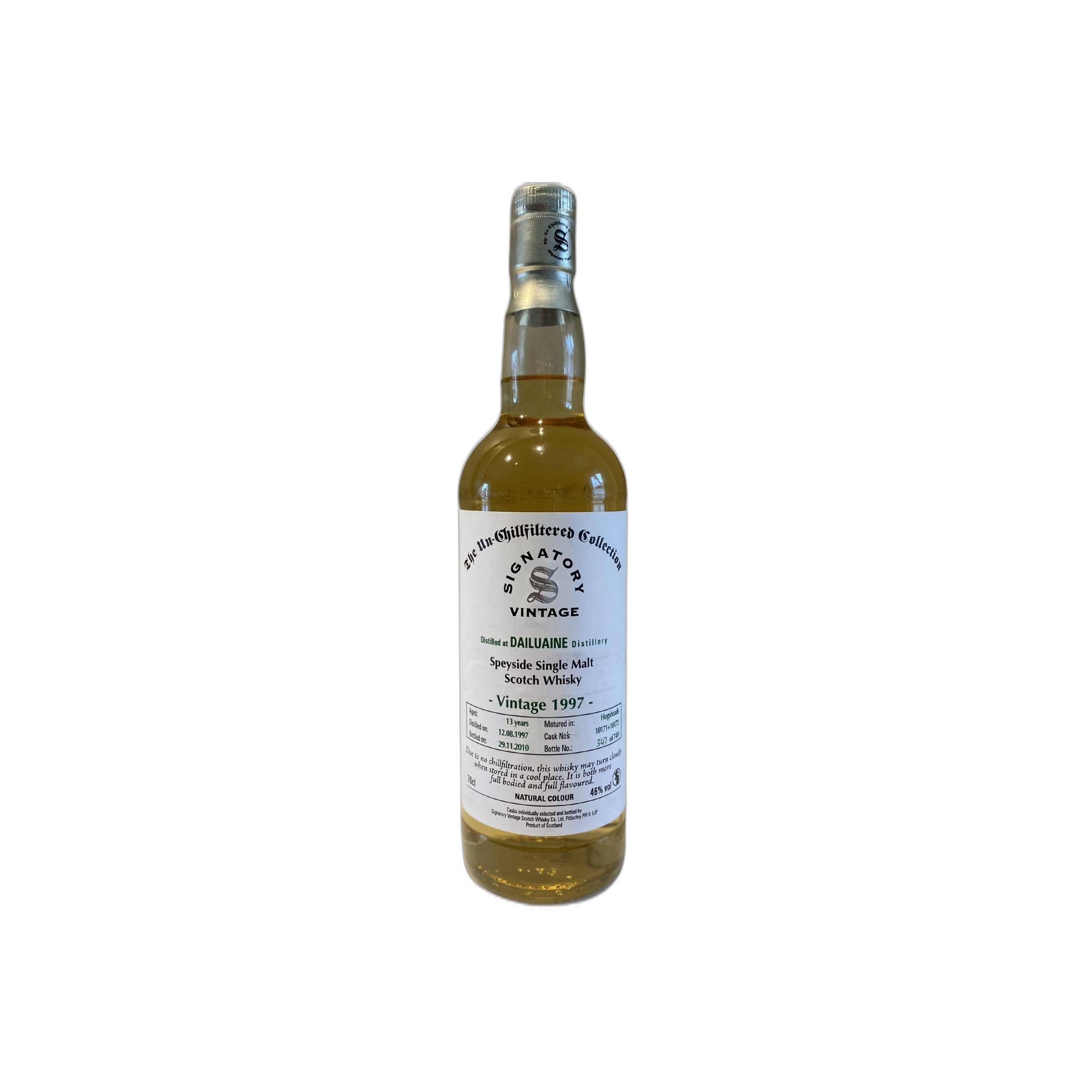 Dailuaine The Un-Chillfiltered Collection 1997 13 Years Single Malt Whisky