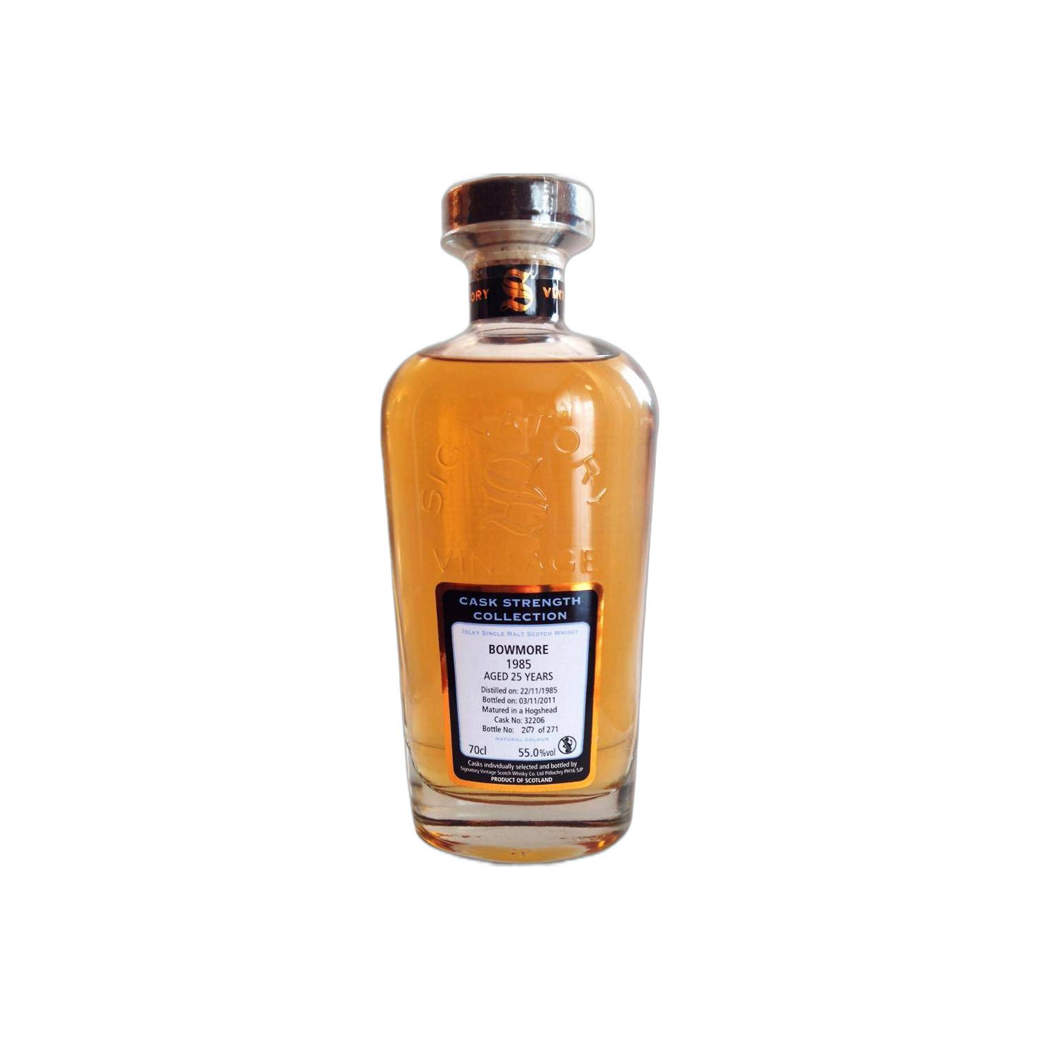 Bowmore Cask Strength Collection 1985 25 Years Single Malt Whisky