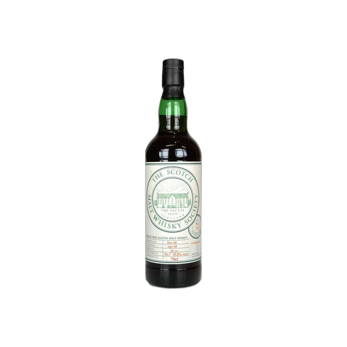 The Scotch Malt Whisky Society 1968 36 Years Single Malt Whisky