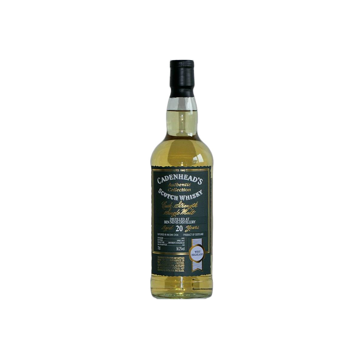 Ben Nevis Authentic Collection 1992 20 Years Single Malt Whisky