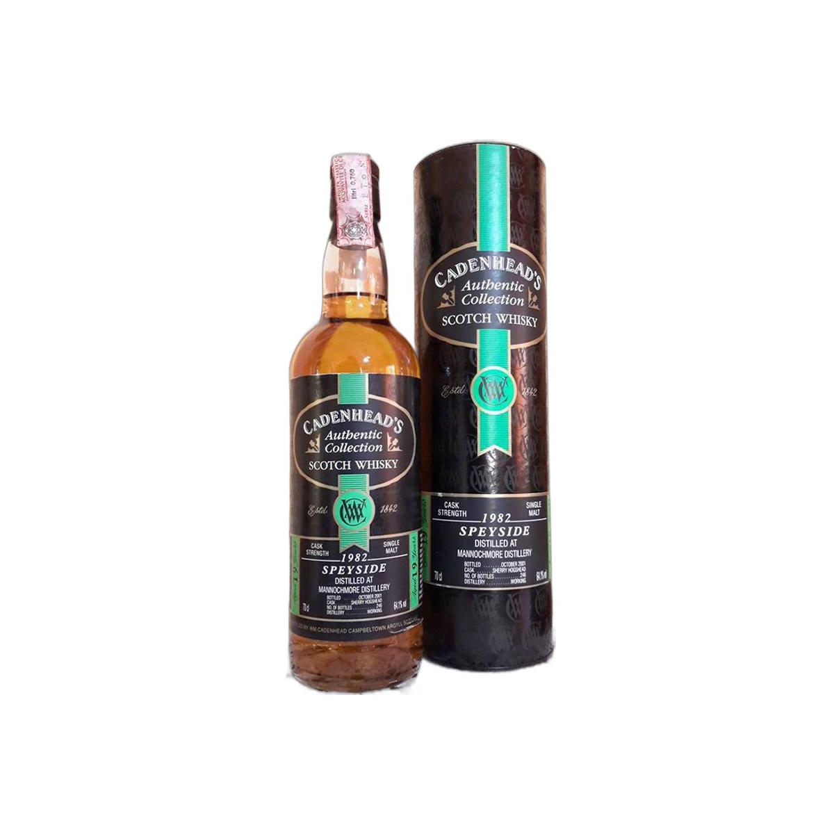 Mannochmore Authentic Collection 1982 19 Years Single Malt Whisky 2