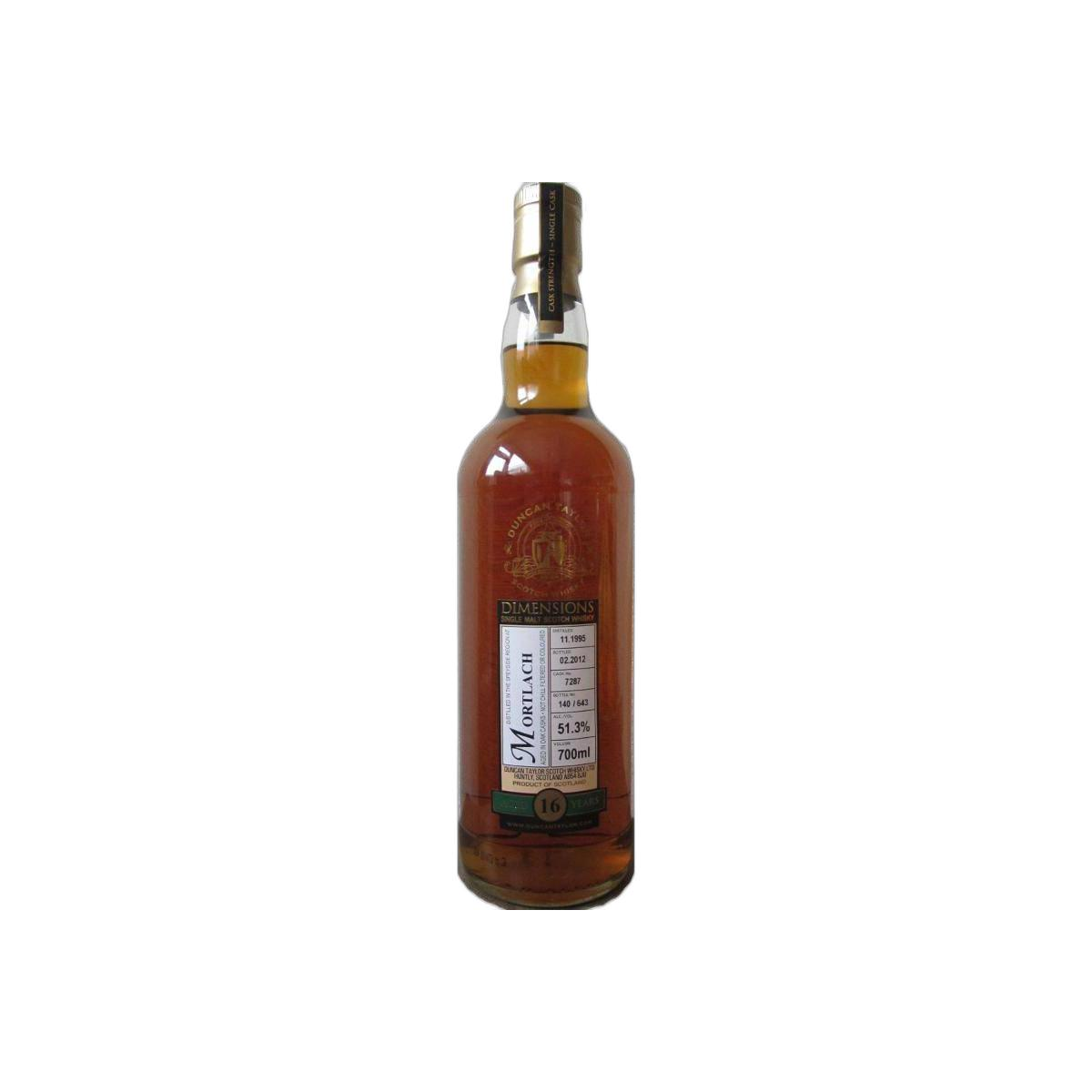 Mortlach Dimensions 1995 16 Years Single Malt Whisky