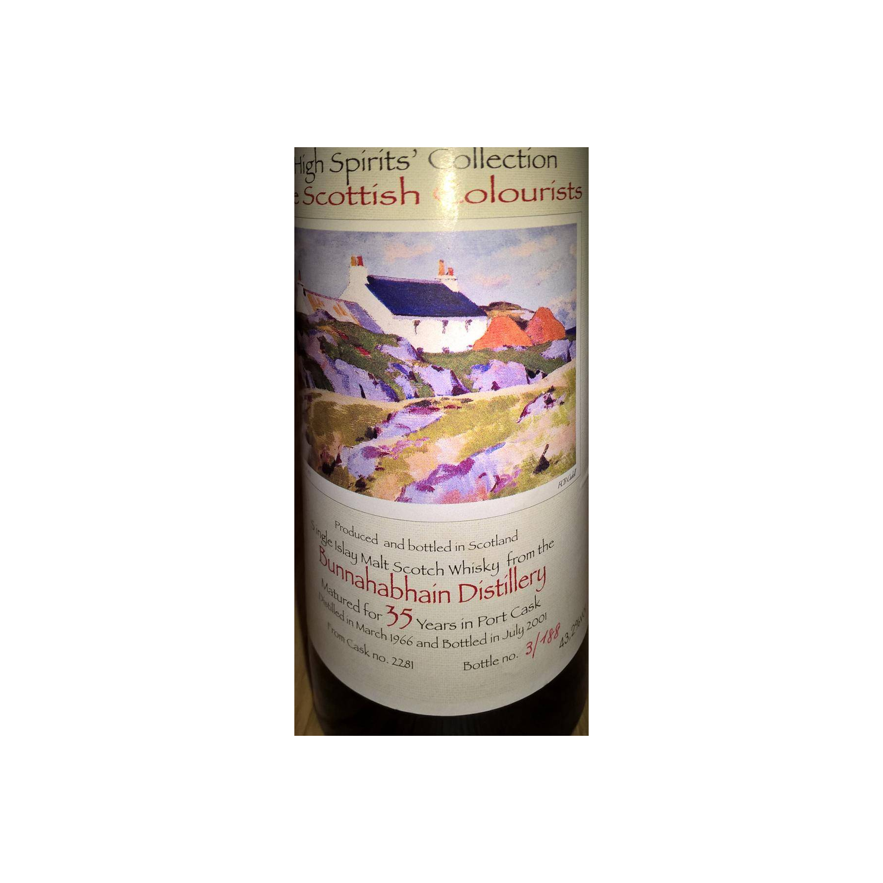 Bunnahabhain 1966 35 Years Single Malt Whisky 2