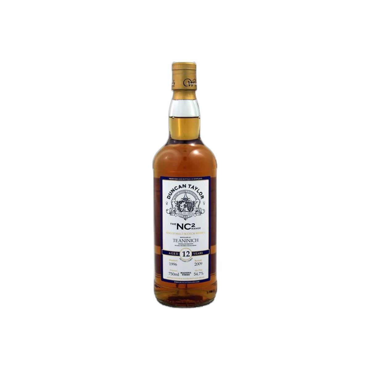 Teaninich 1996 12 Years Single Malt Whisky