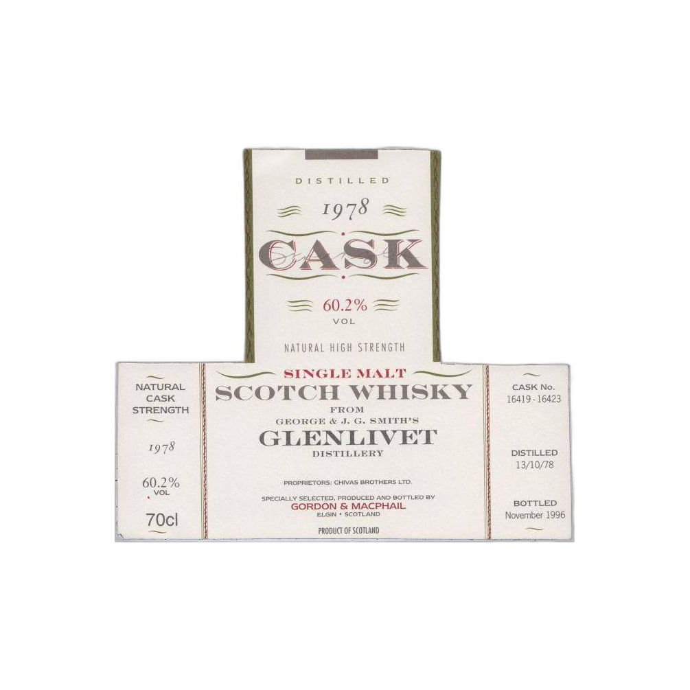 The Glenlivet Cask Strength Collection 1978 18 Years Single Malt Whisky 3