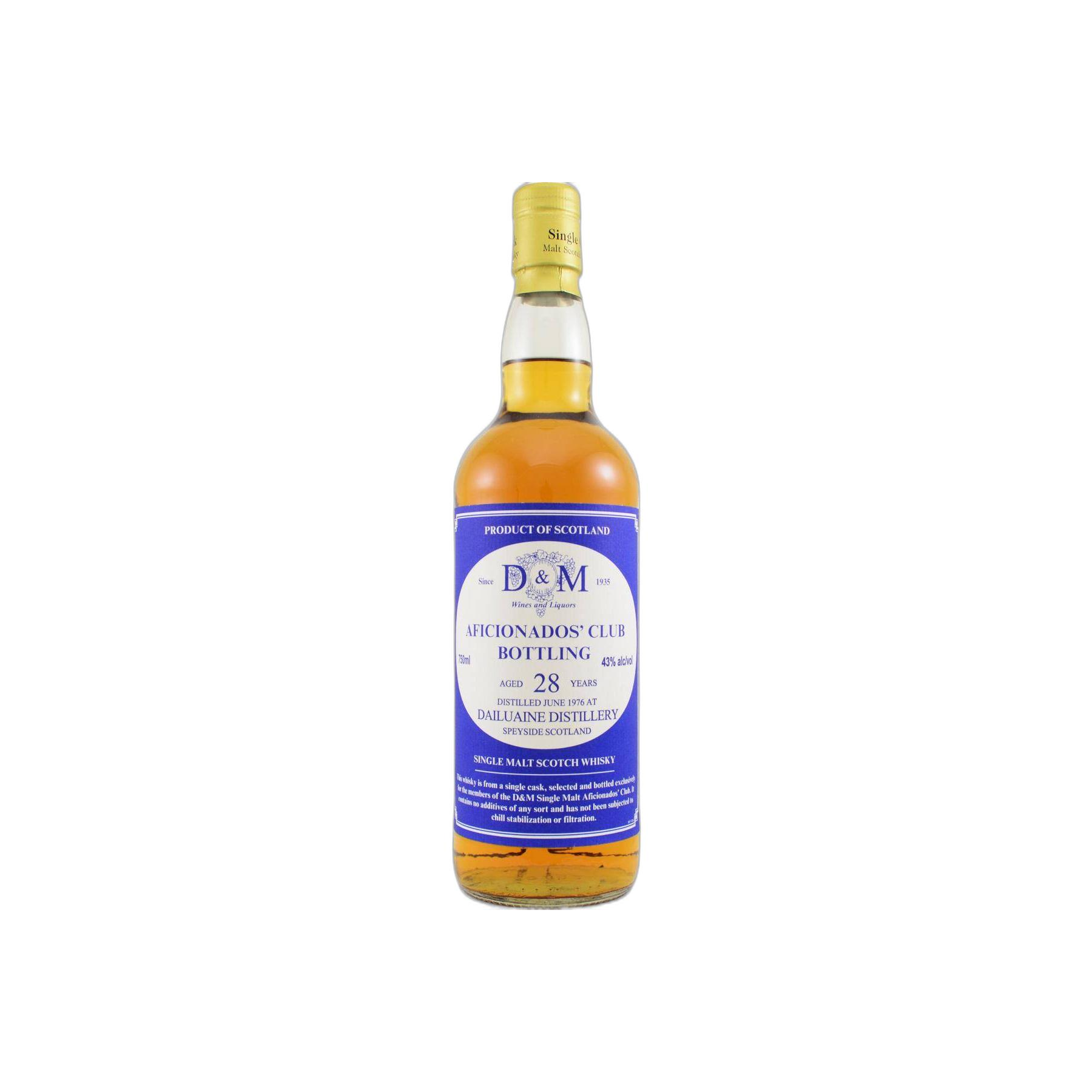 Dailuaine 1976 28 Years Single Malt Whisky