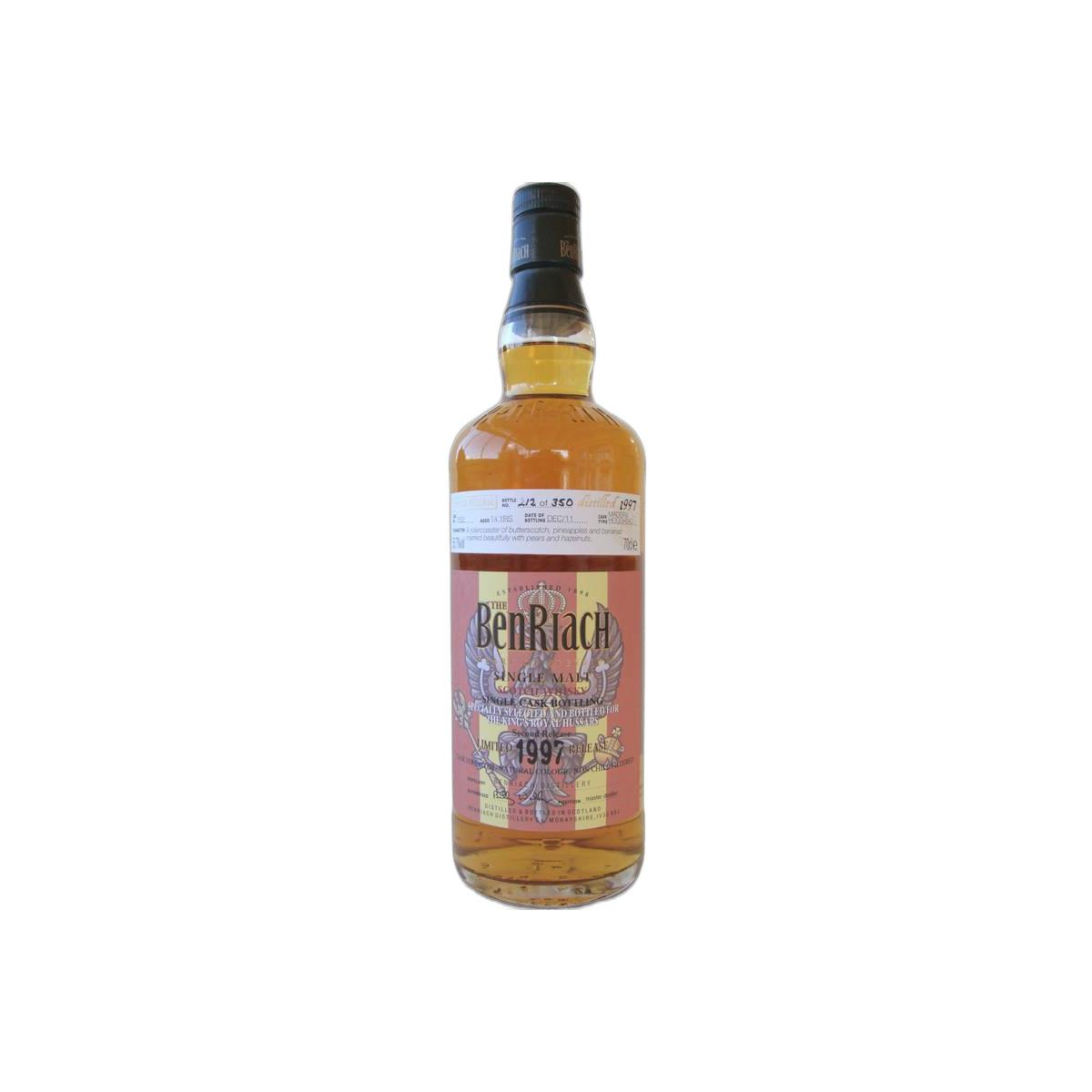 BenRiach Individual Cask Bottling 1997 14 Years Single Malt Whisky