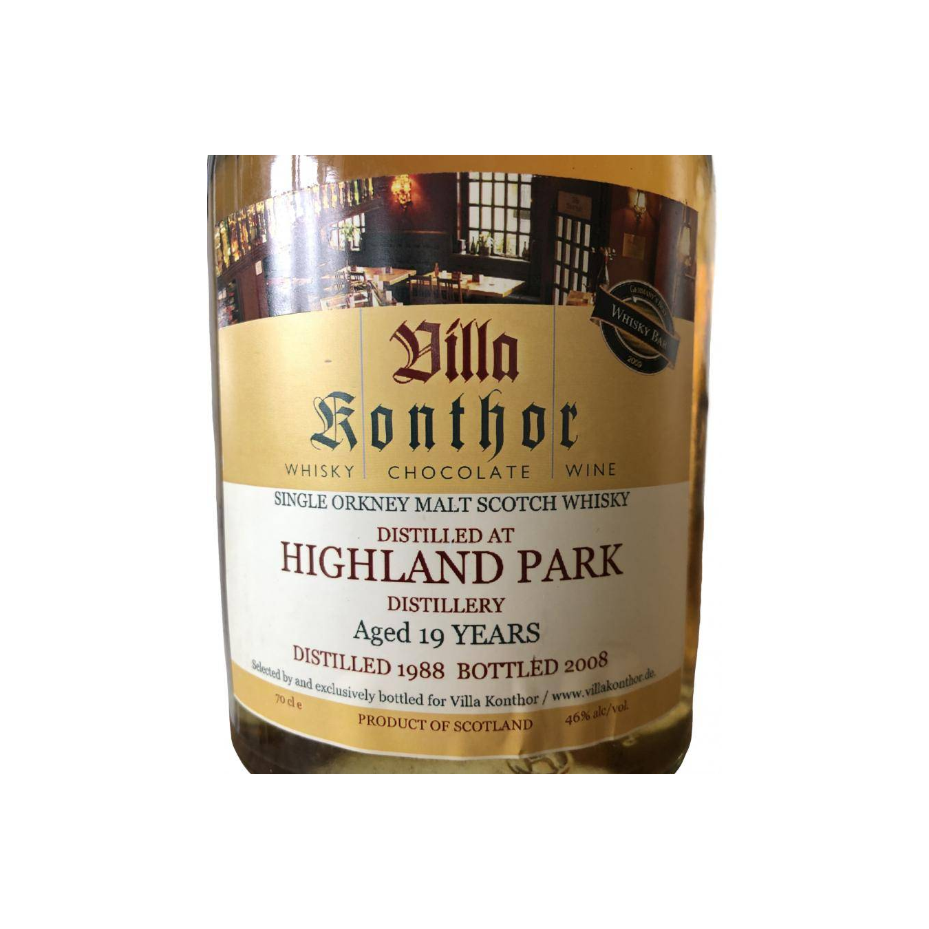 Highland Park 1988 19 Years Single Malt Whisky 2