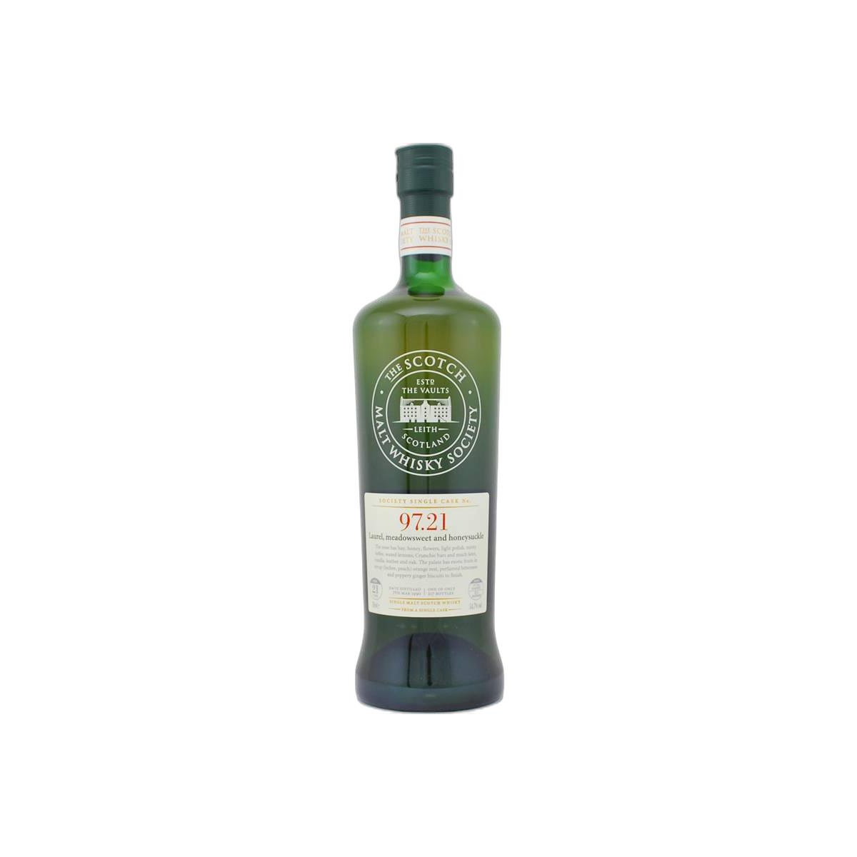 The Scotch Malt Whisky Society 1990 21 Years Single Malt Whisky