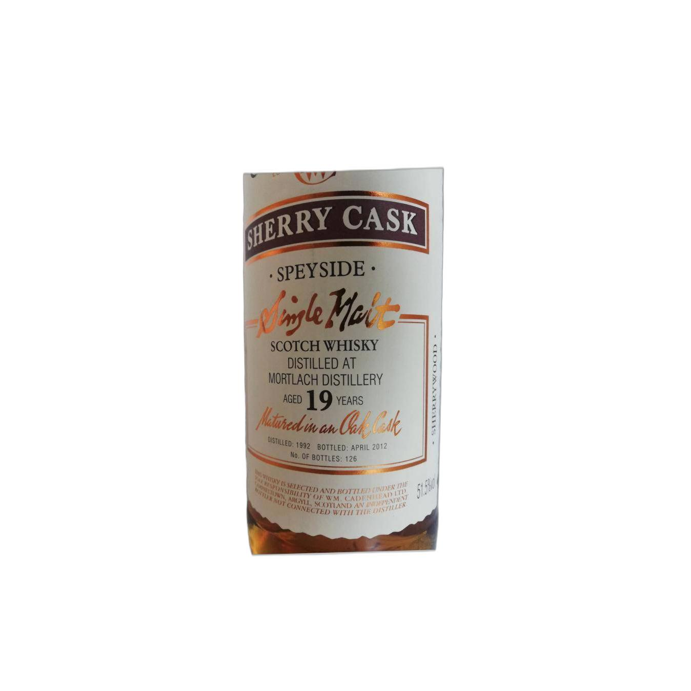 Mortlach 1992 19 Years Single Malt Whisky 2
