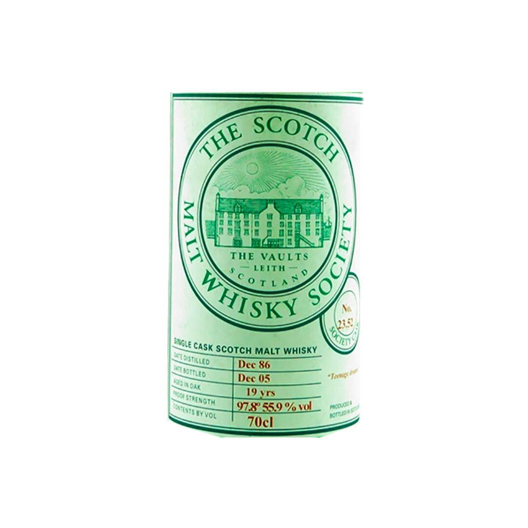 The Scotch Malt Whisky Society 1986 19 Years Single Malt Whisky 2
