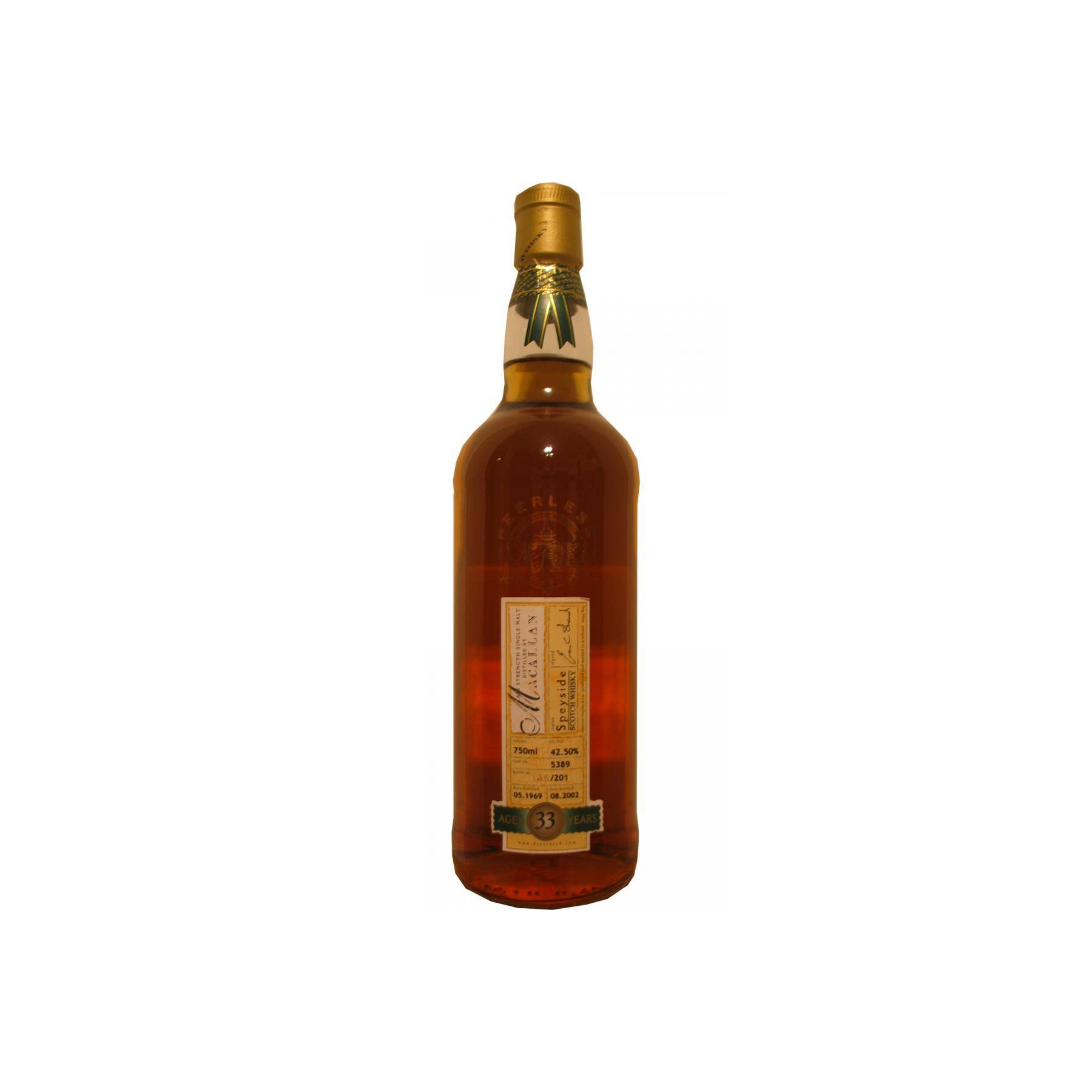 The Macallan Rare Auld 1969 33 Years Single Malt Whisky
