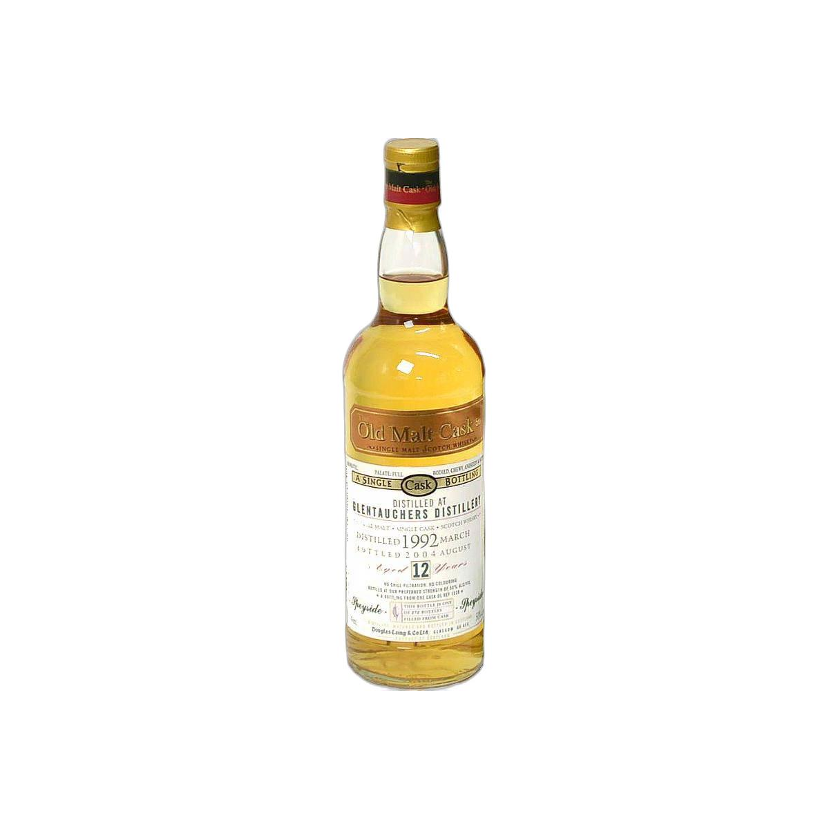 Glentauchers Old Malt Cask 1992 12 Years Single Malt Whisky