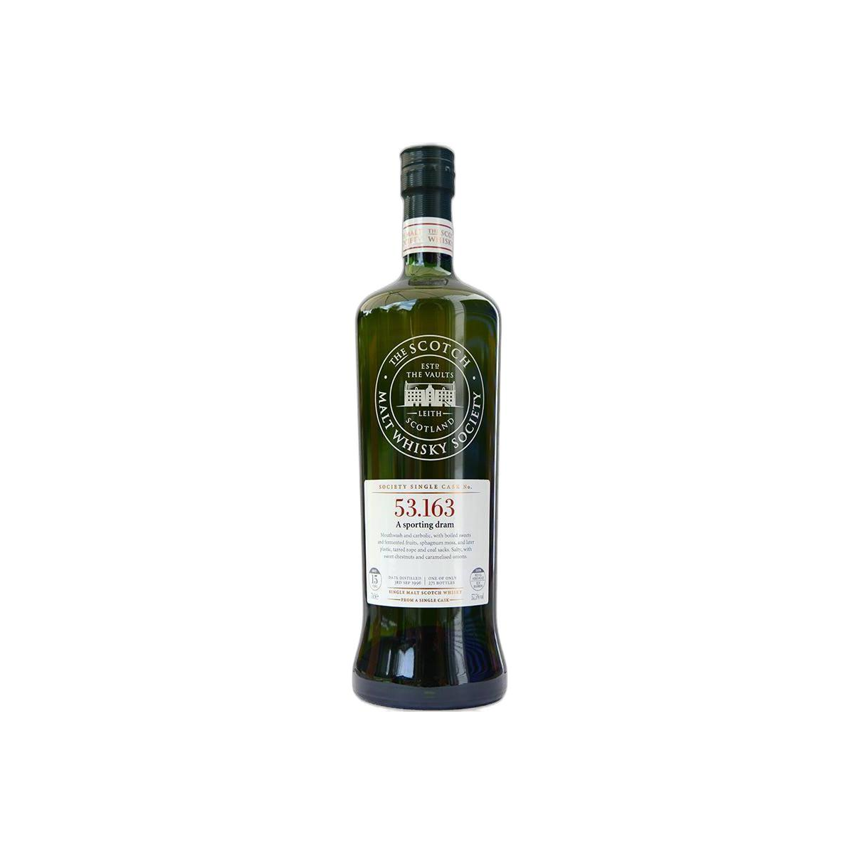 The Scotch Malt Whisky Society 1996 15 Years Single Malt Whisky