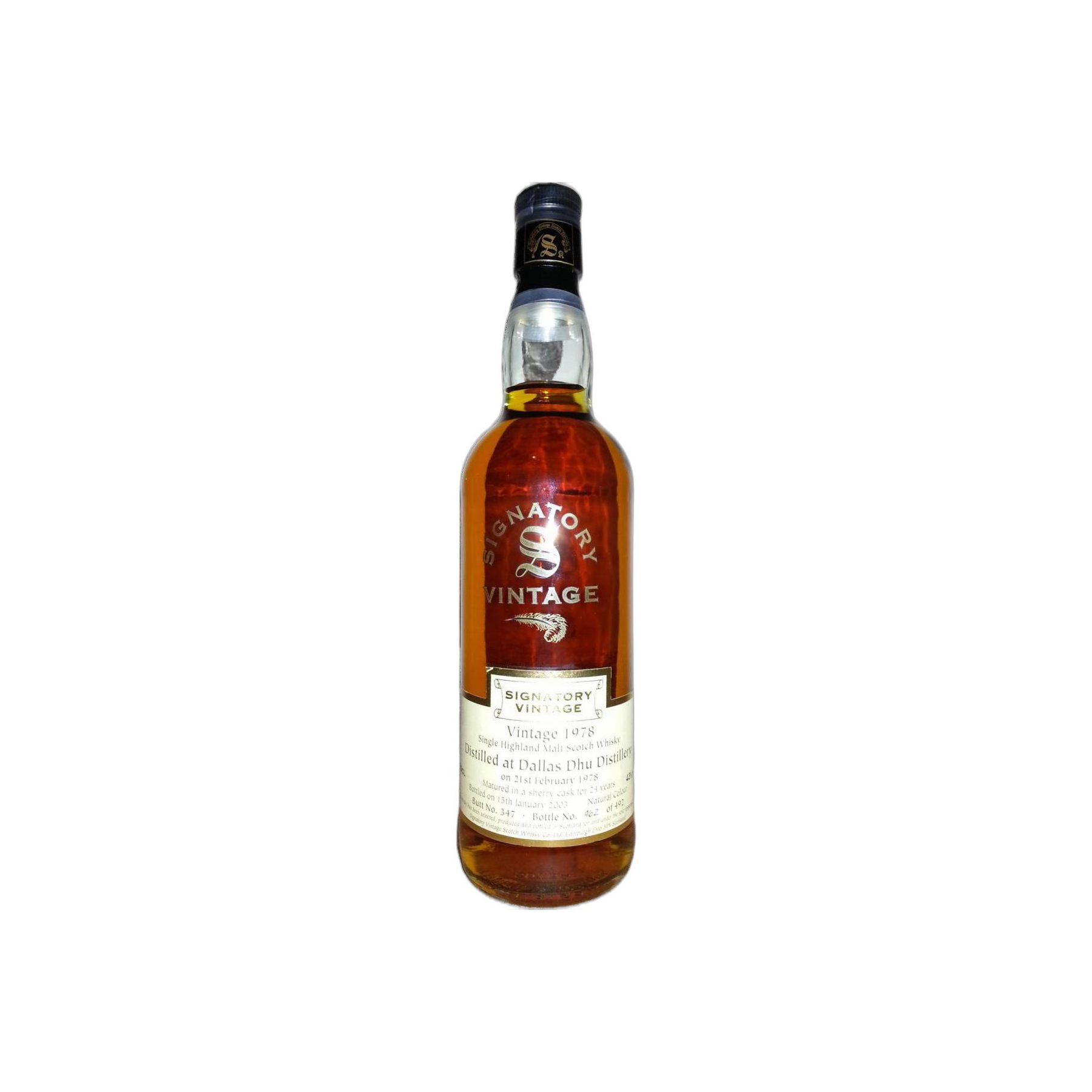 Dallas Dhu Vintage Collection 1978 24 Years Single Malt Whisky