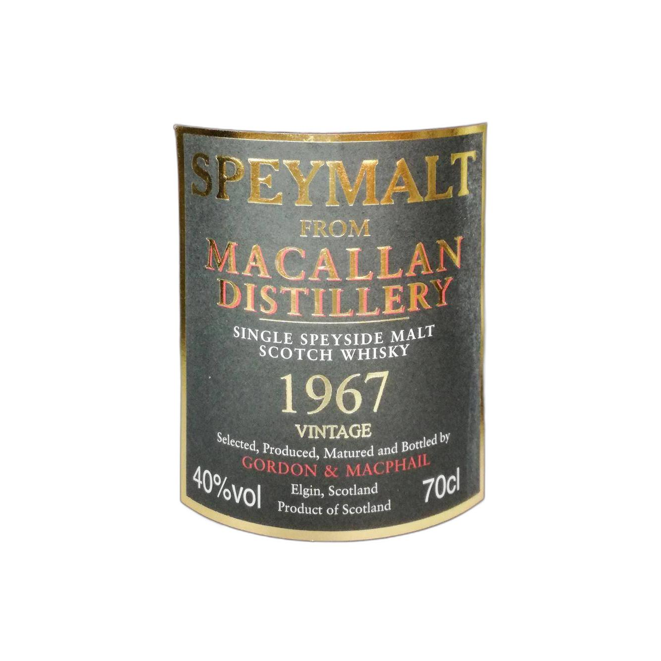 The Macallan 1967 38 Years Single Malt Whisky 2