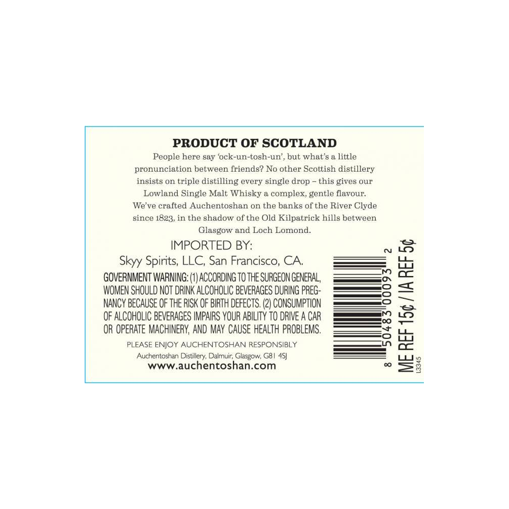 Auchentoshan 1999 11 Years Single Malt Whisky 3