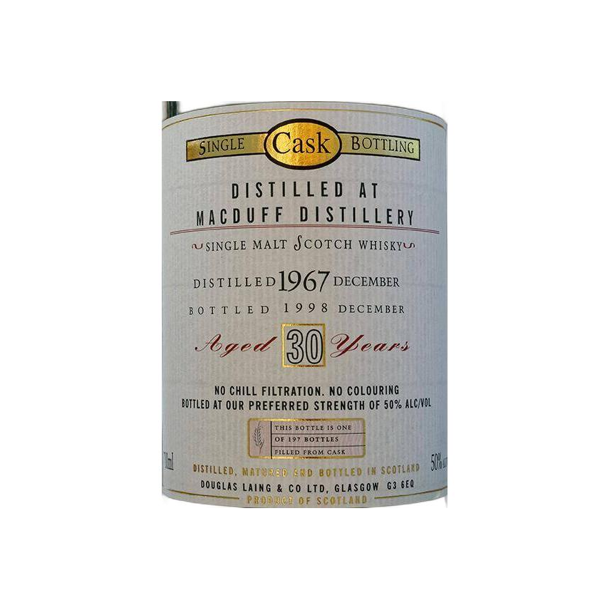 Macduff Old Malt Cask 1967 30 Years Single Malt Whisky 2