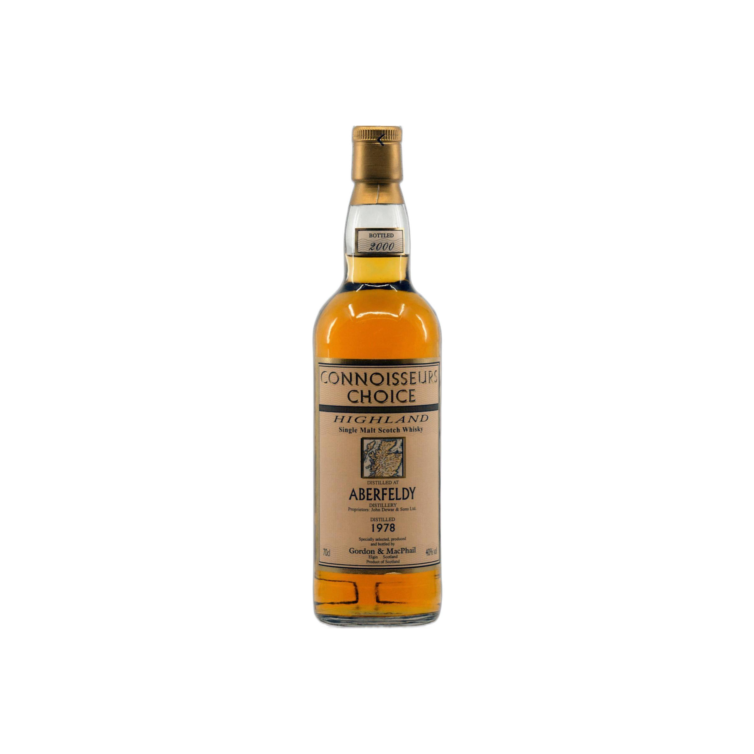 Aberfeldy Connoisseurs Choice 1978 22 Years Single Malt Whisky