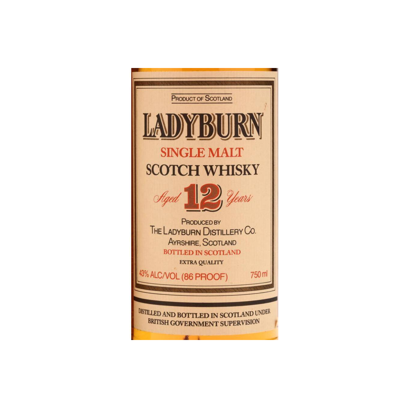 Ladyburn 12 Years Single Malt Whisky 3