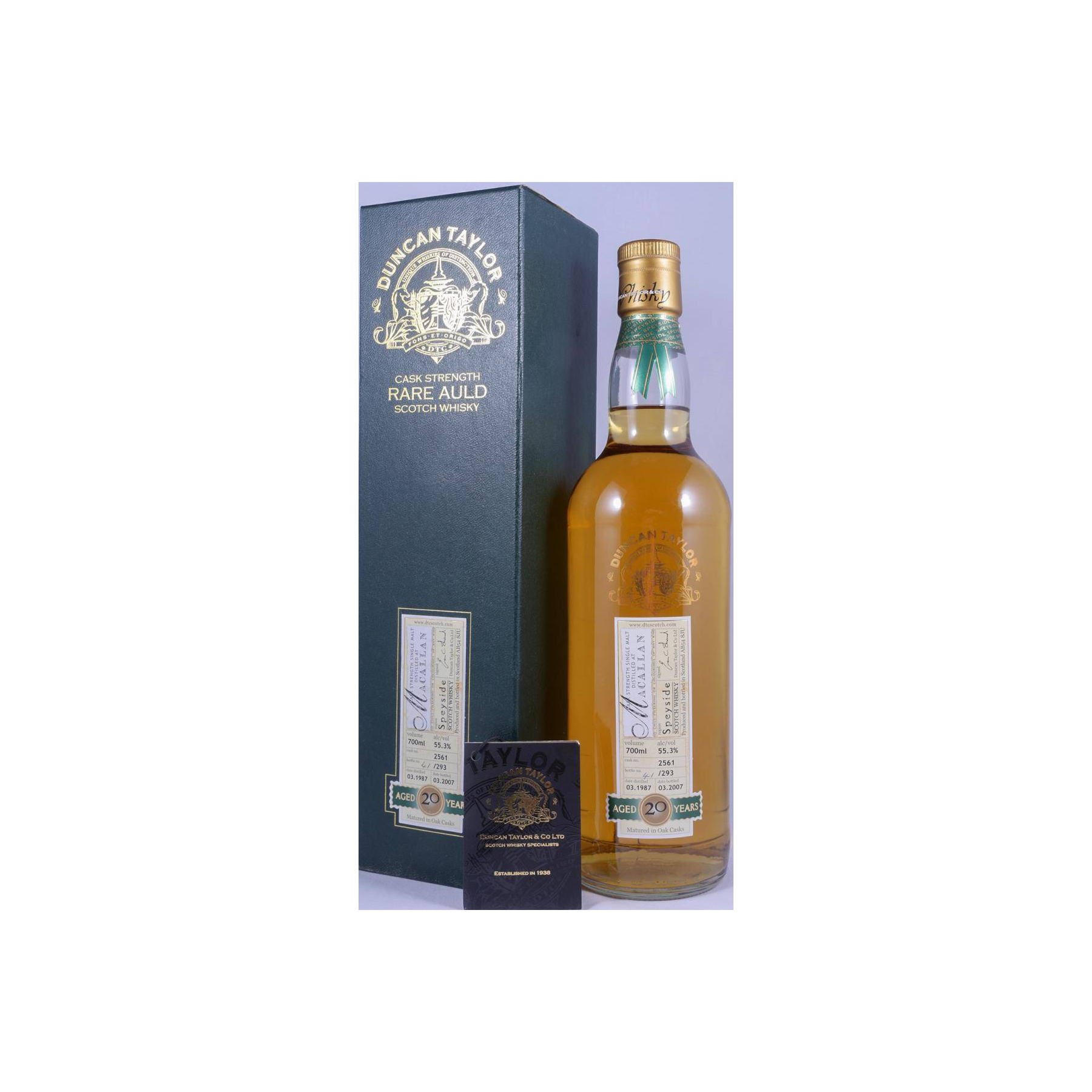 The Macallan Rare Auld 1987 20 Years Single Malt Whisky 2