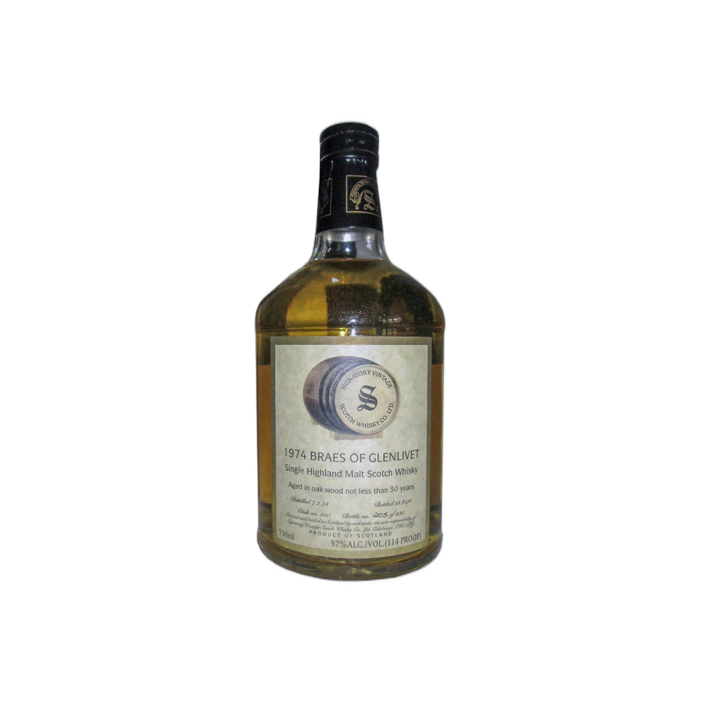 Braeval Vintage Collection - Dumpy 1974 30 Years Single Malt Whisky