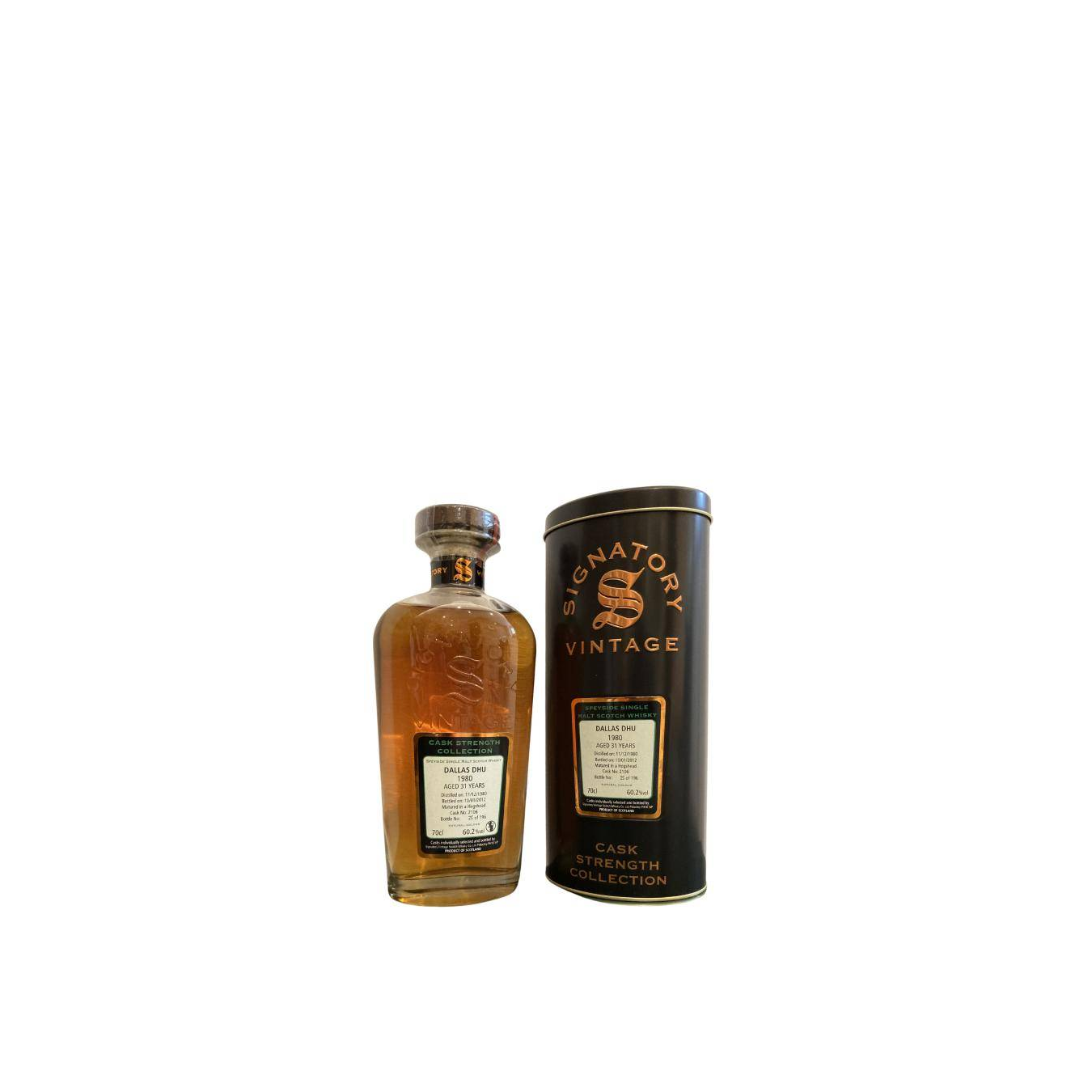 Dallas Dhu Cask Strength Collection 1980 31 Years Single Malt Whisky 2