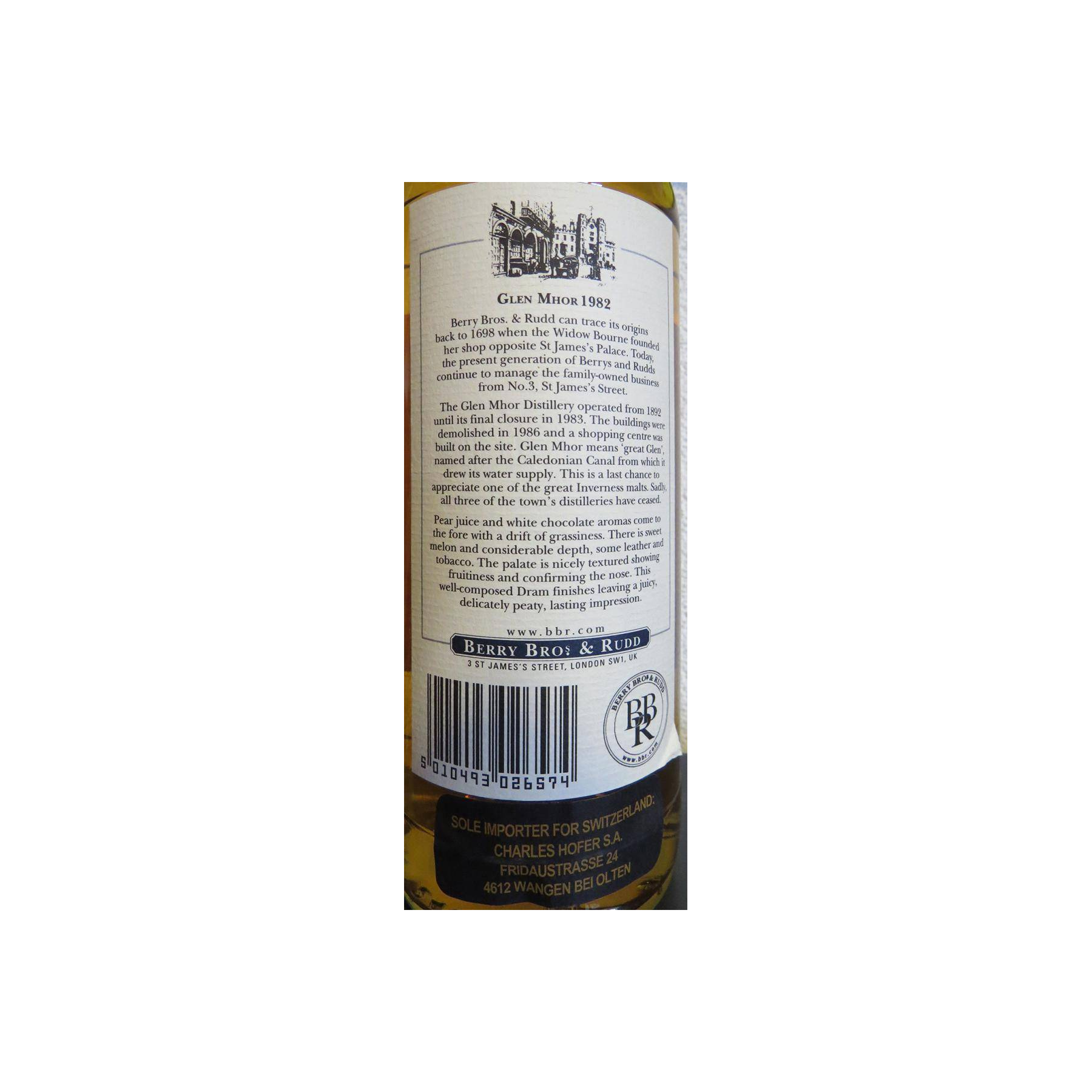 Glen Mhor 1982 28 Years Single Malt Whisky 3
