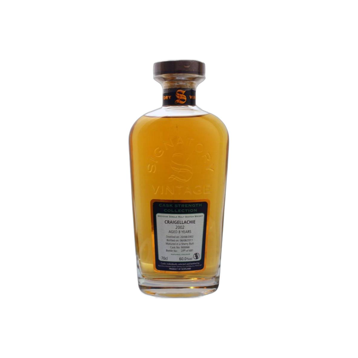 Craigellachie Cask Strength Collection 2002 8 Years Single Malt Whisky
