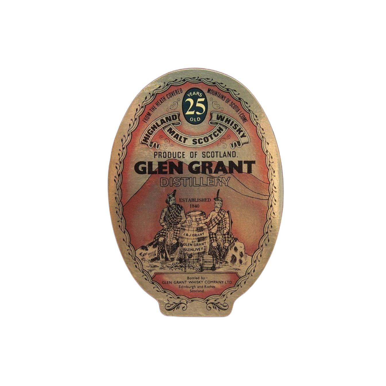 Glen Grant 25 Years Single Malt Whisky 2