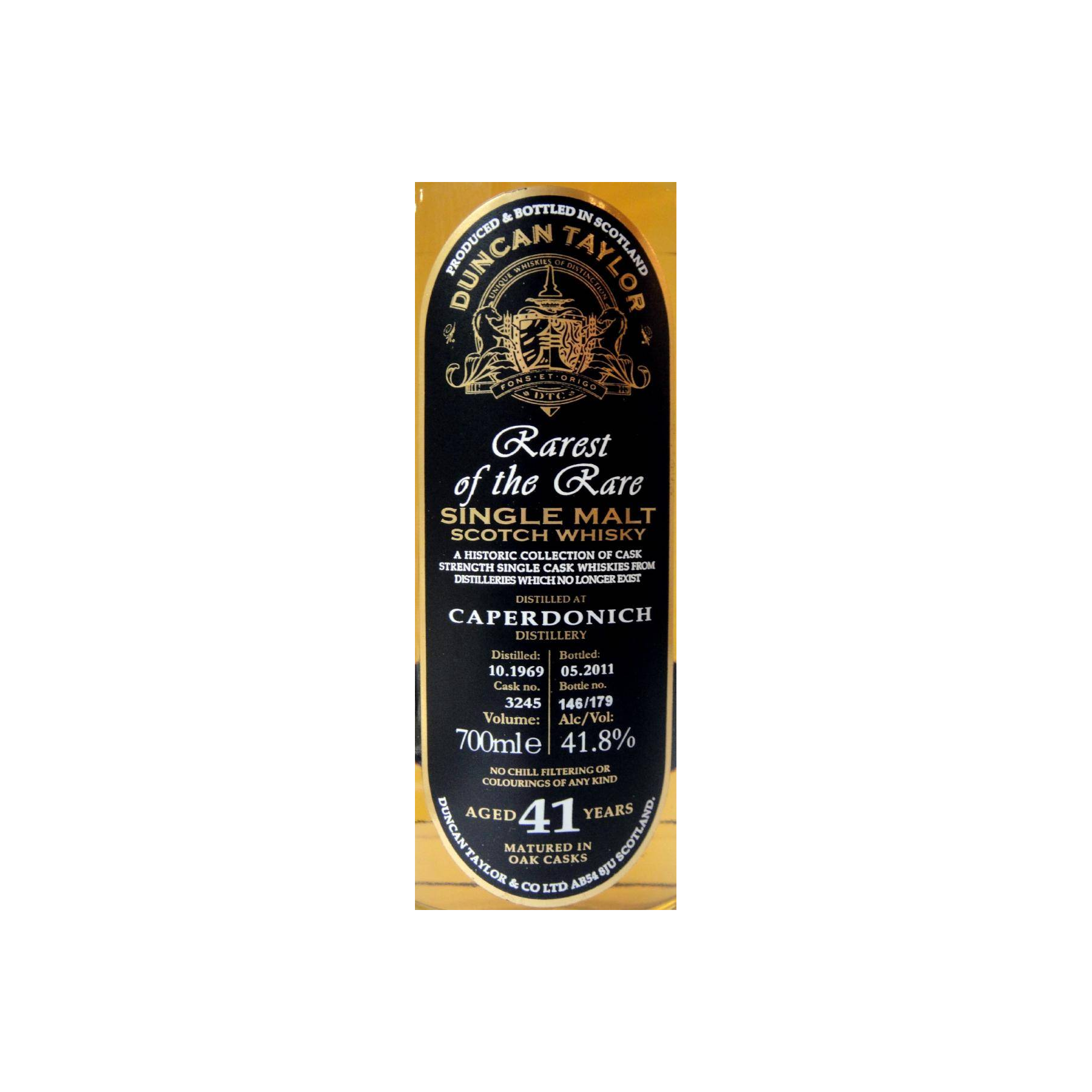 Caperdonich 1969 41 Years Single Malt Whisky 2