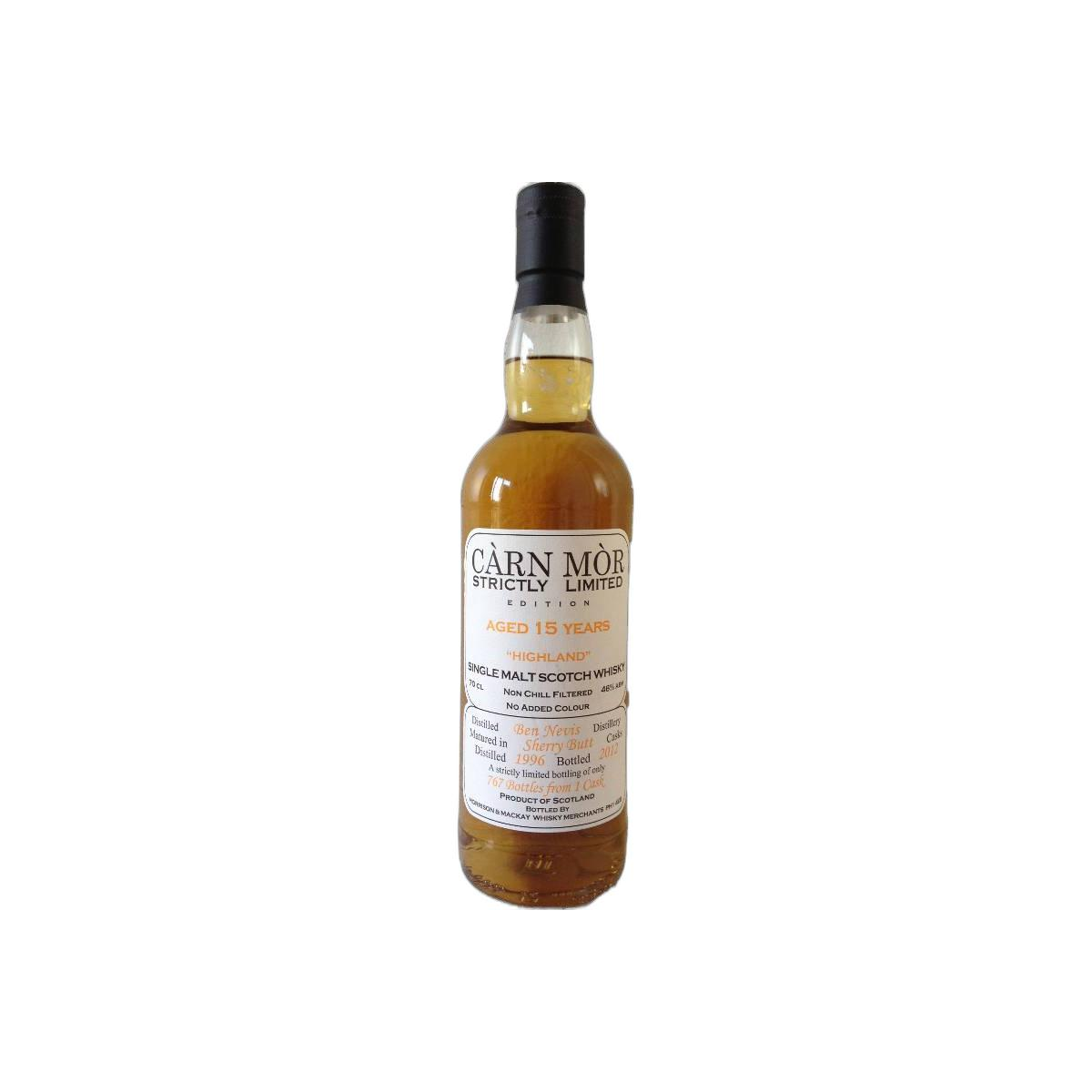 Ben Nevis 1996 15 Years Single Malt Whisky