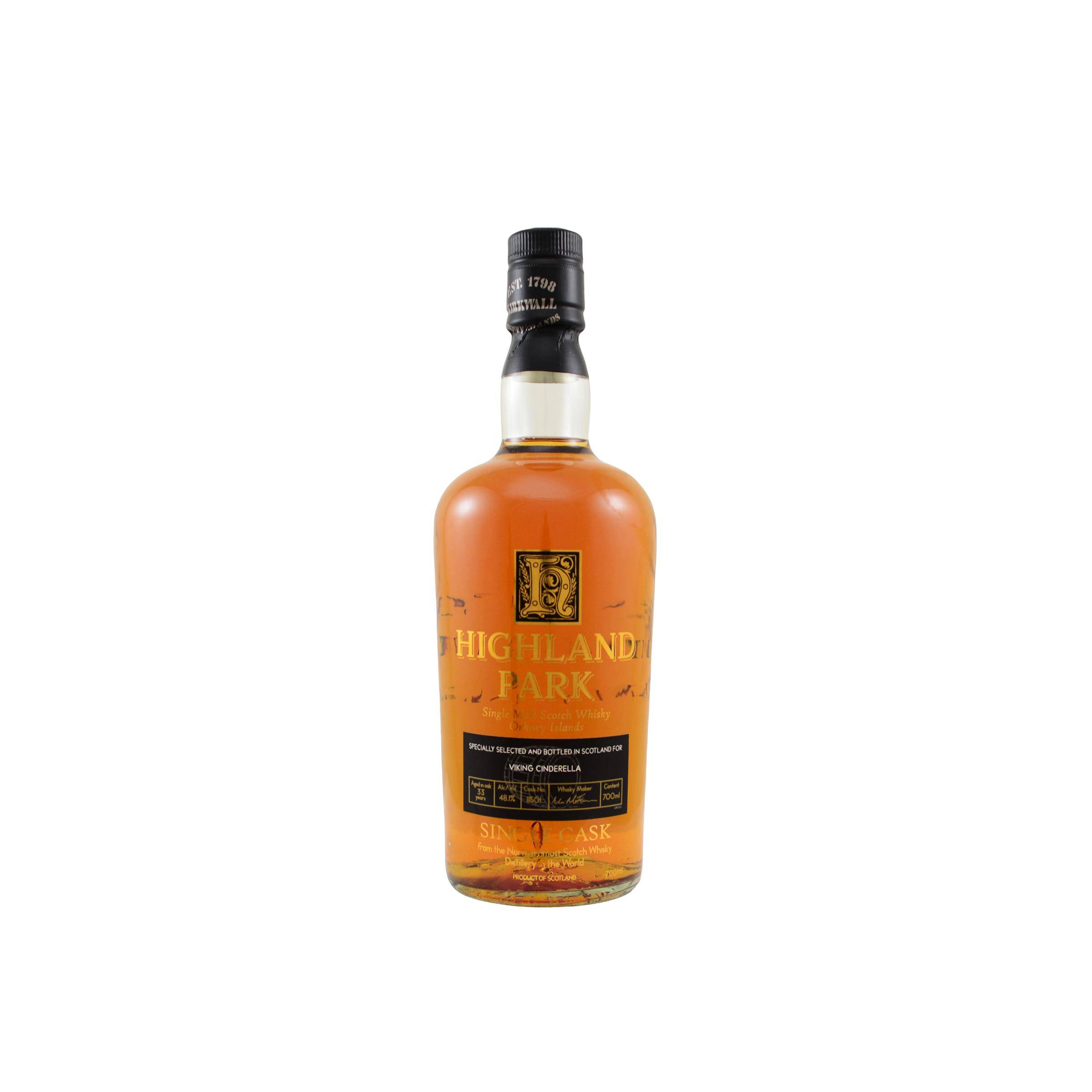 Highland Park Single Cask 1974 33 Years Single Malt Whisky