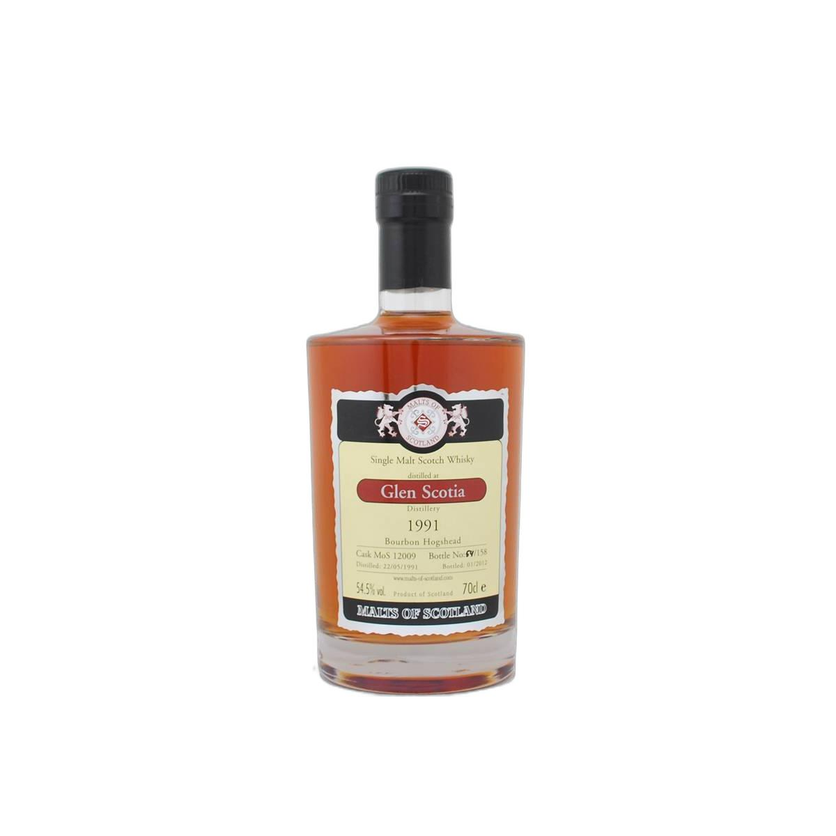 Glen Scotia 1991 20 Years Single Malt Whisky