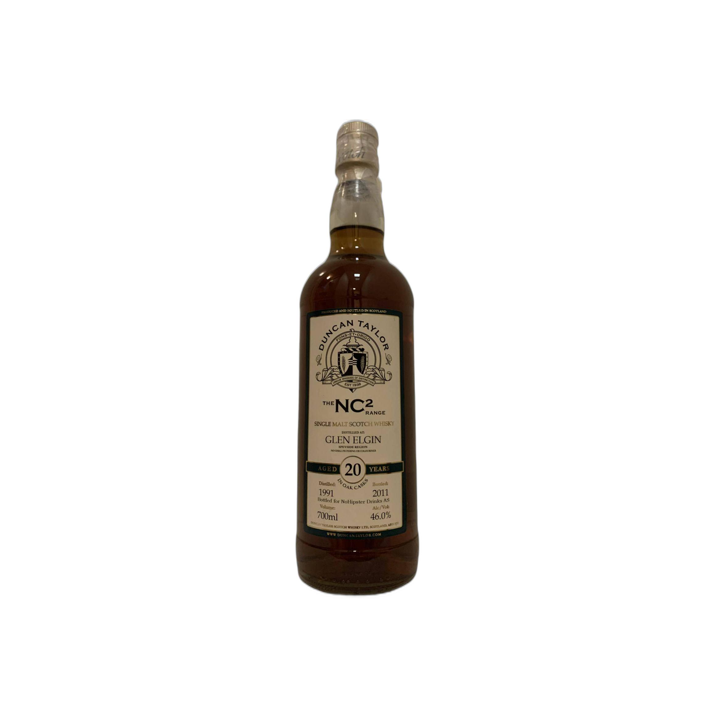 Glen Elgin 1991 20 Years Single Malt Whisky
