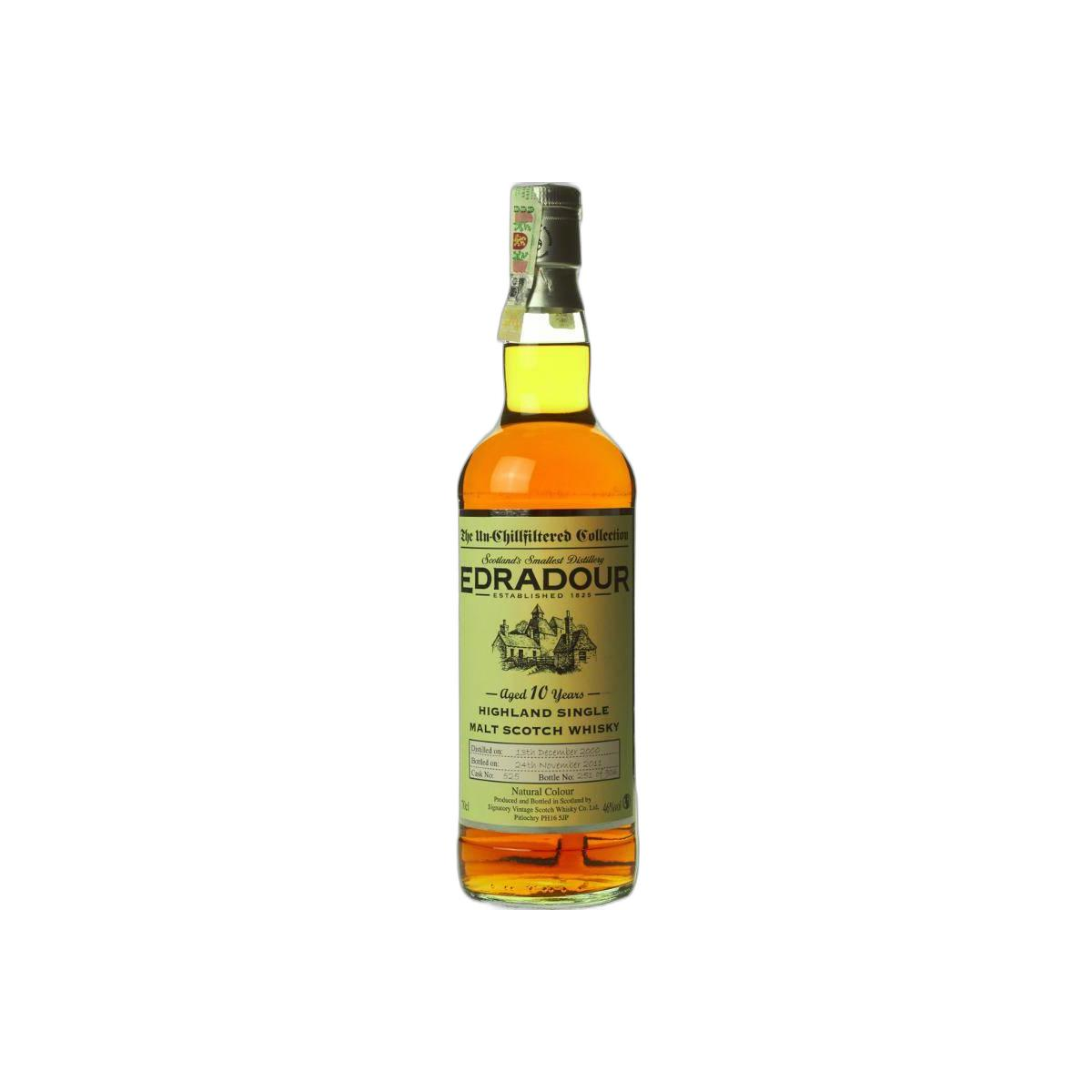 Edradour The Un-Chillfiltered Collection 2000 10 Years Single Malt Whisky