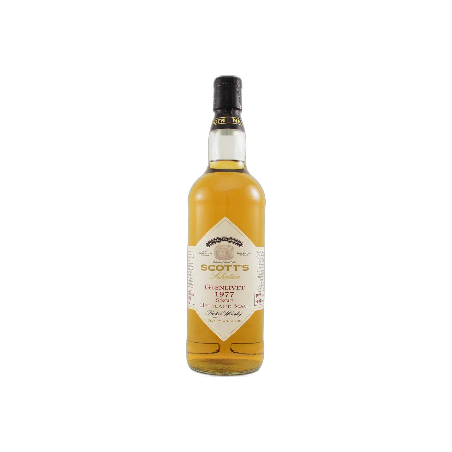 The Glenlivet 1977 27 Years Single Malt Whisky