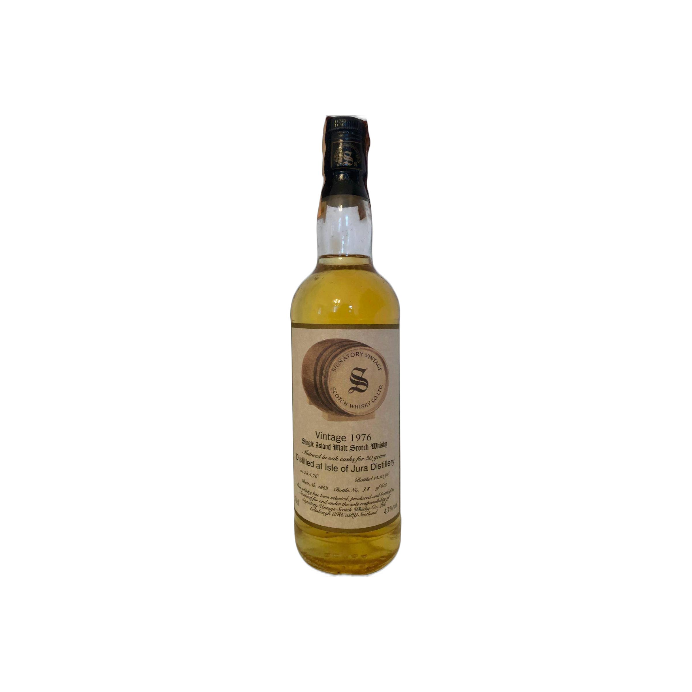 Jura Vintage Collection 1976 20 Years Single Malt Whisky