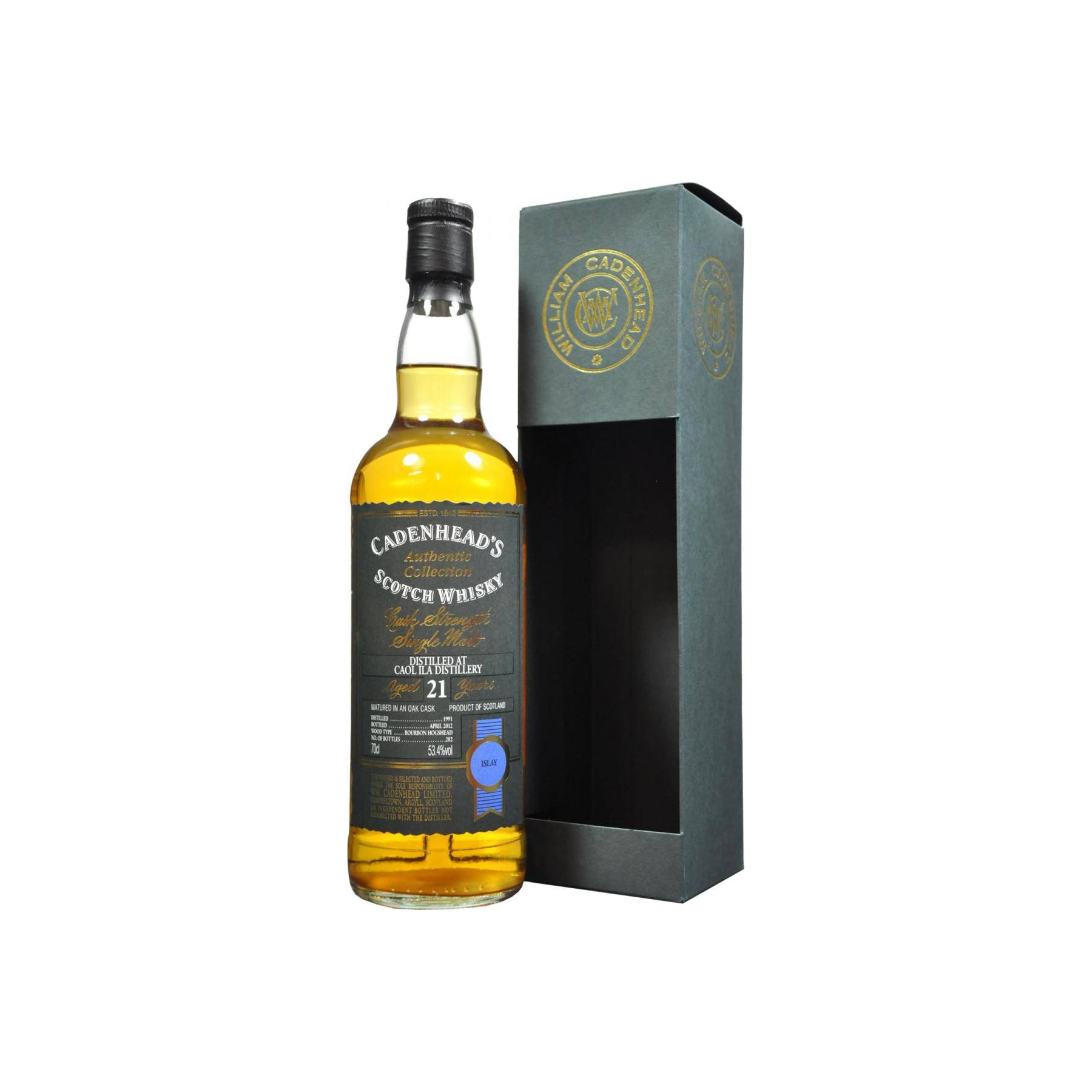 Caol Ila Authentic Collection 1991 21 Years Single Malt Whisky 3