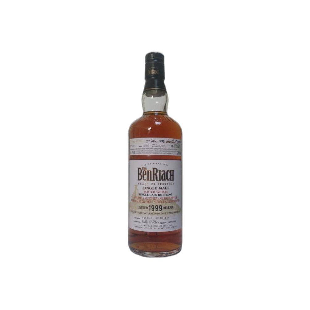 BenRiach Individual Cask Bottling 1999 12 Years Single Malt Whisky 3