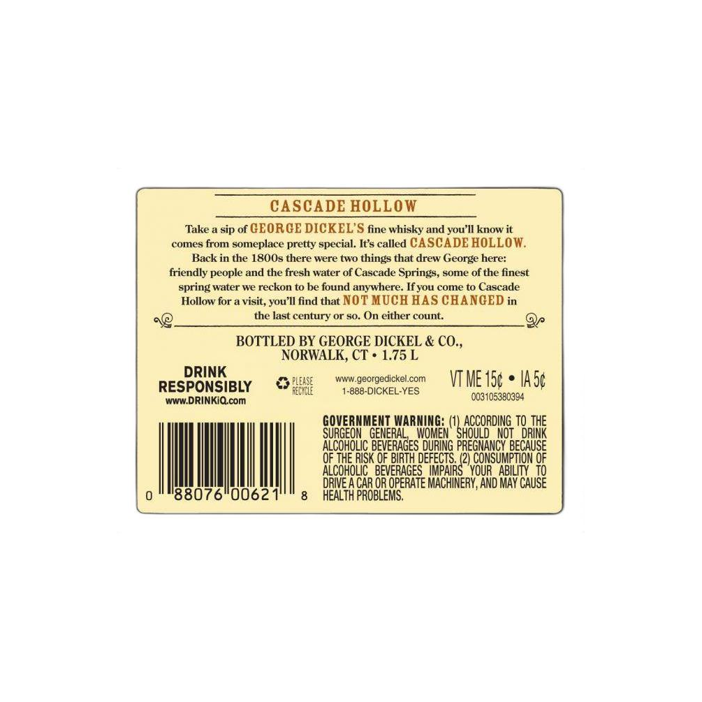 George Dickel Bourbon Whisky 3