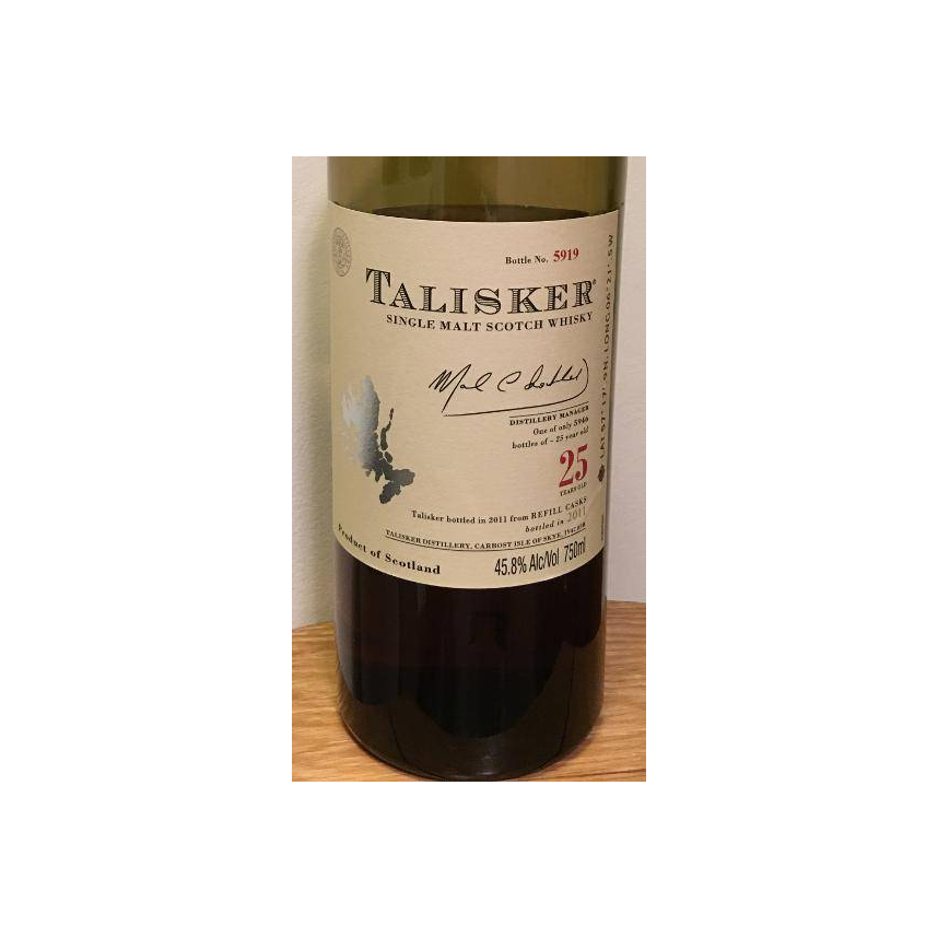Talisker 25 Years Single Malt Whisky 2
