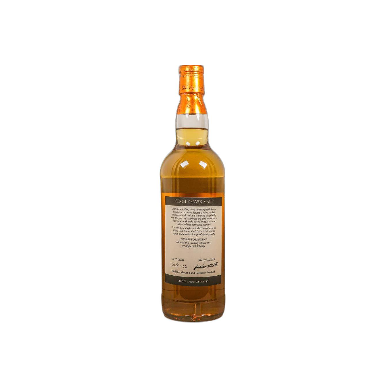 Arran Single Cask 1996 7 Years Single Malt Whisky 2