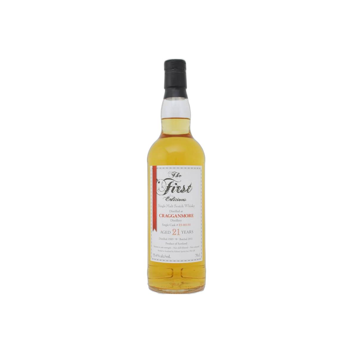 Cragganmore The First Editions 1989 21 Years Single Malt Whisky