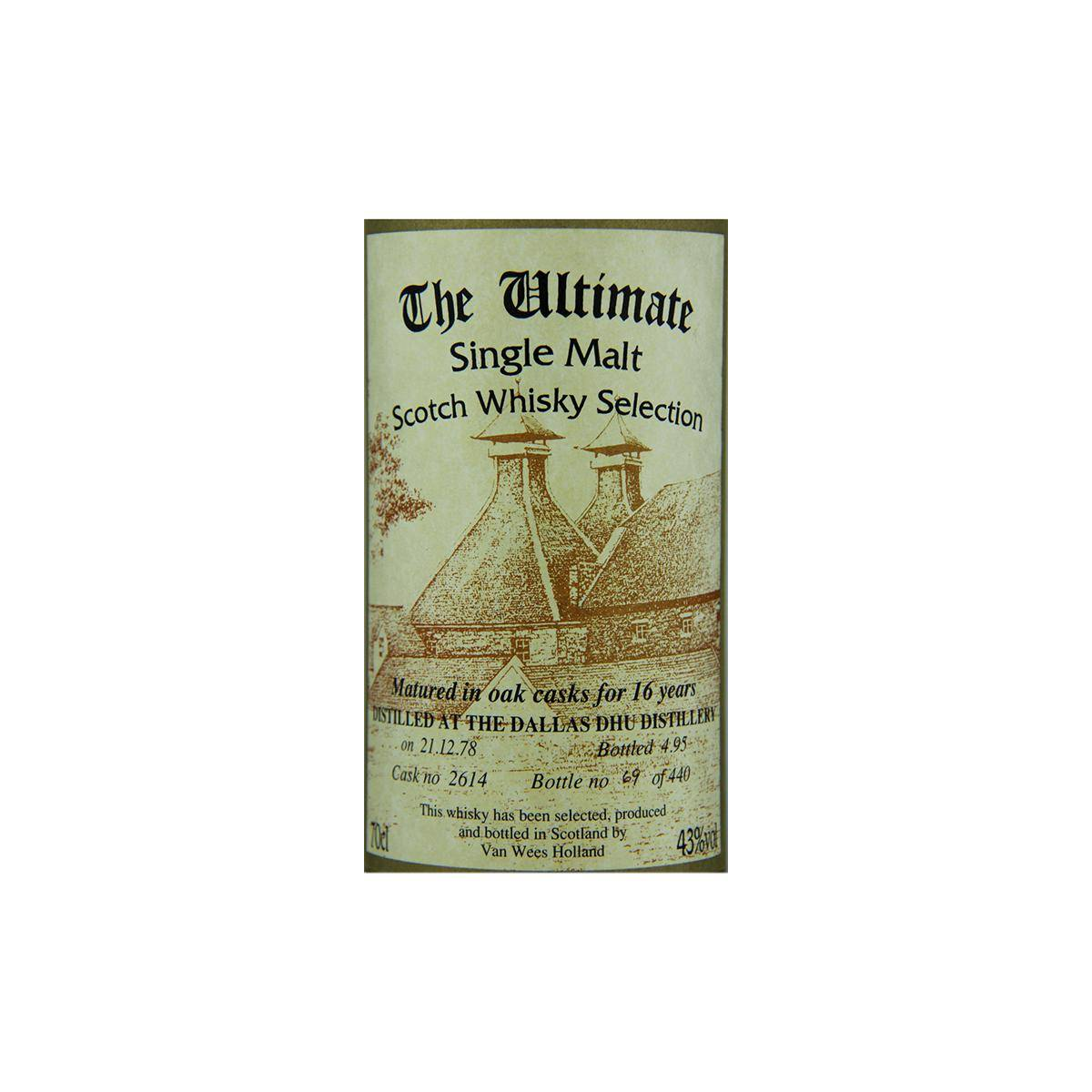 Dallas Dhu The Ultimate 1978 16 Years Single Malt Whisky 2