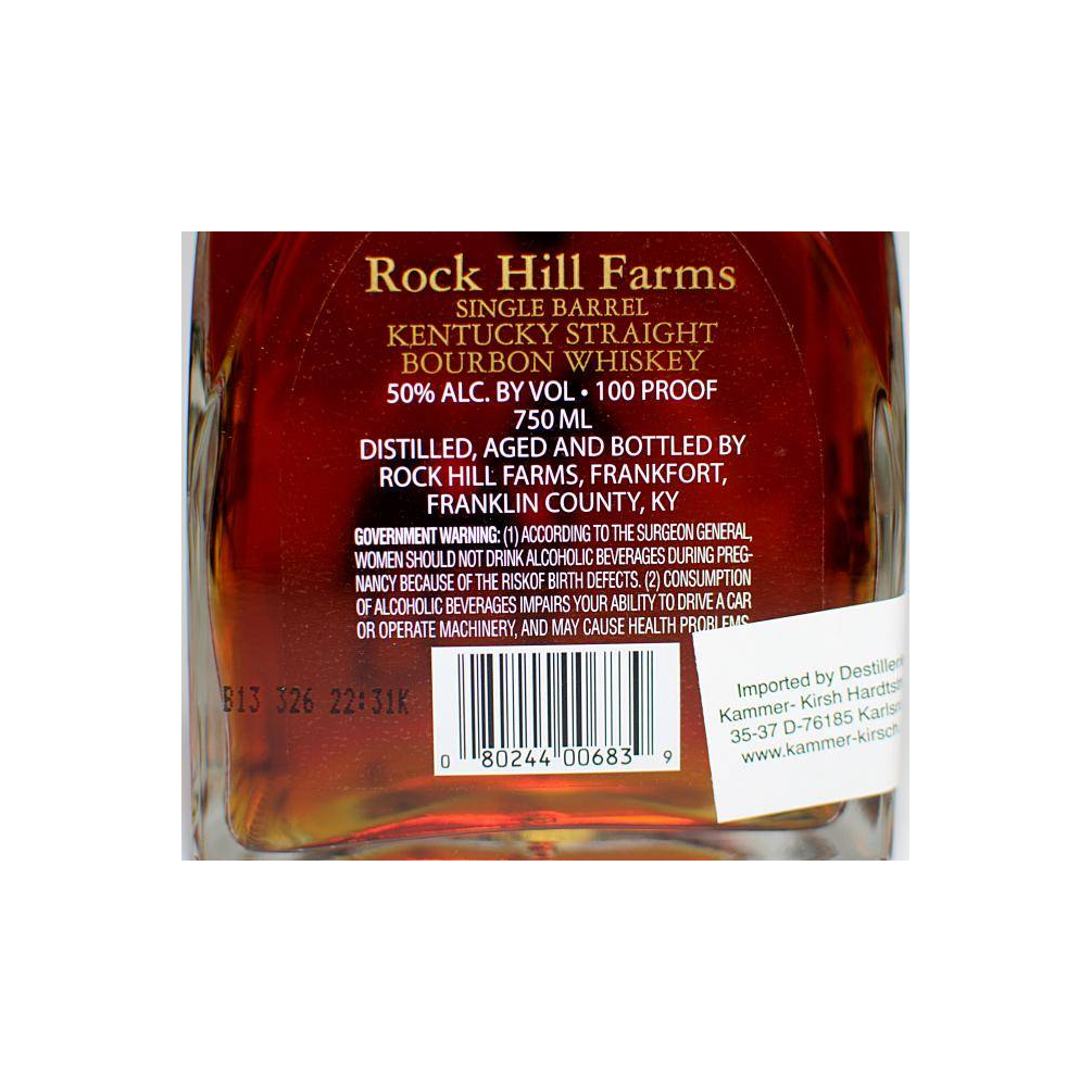 Rock Hill Farms NAS 3