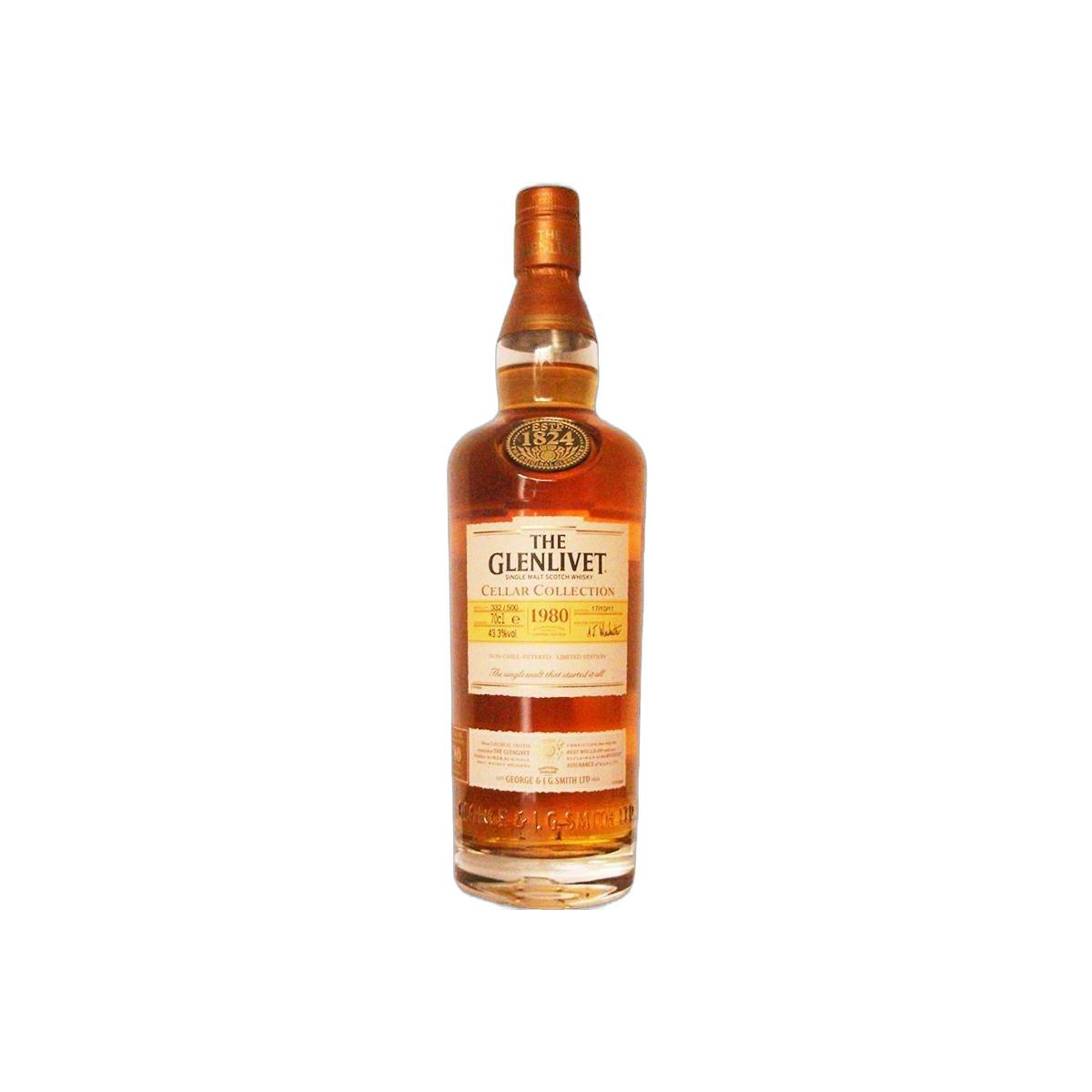 The Glenlivet 1980 31 Years Single Malt Whisky